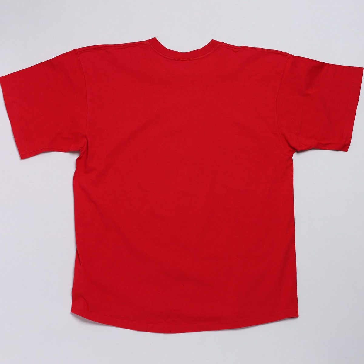 Nike Vintage 90s Nike Jordan Red Tee Size US XL / EU 56 / 4 - 8 Thumbnail