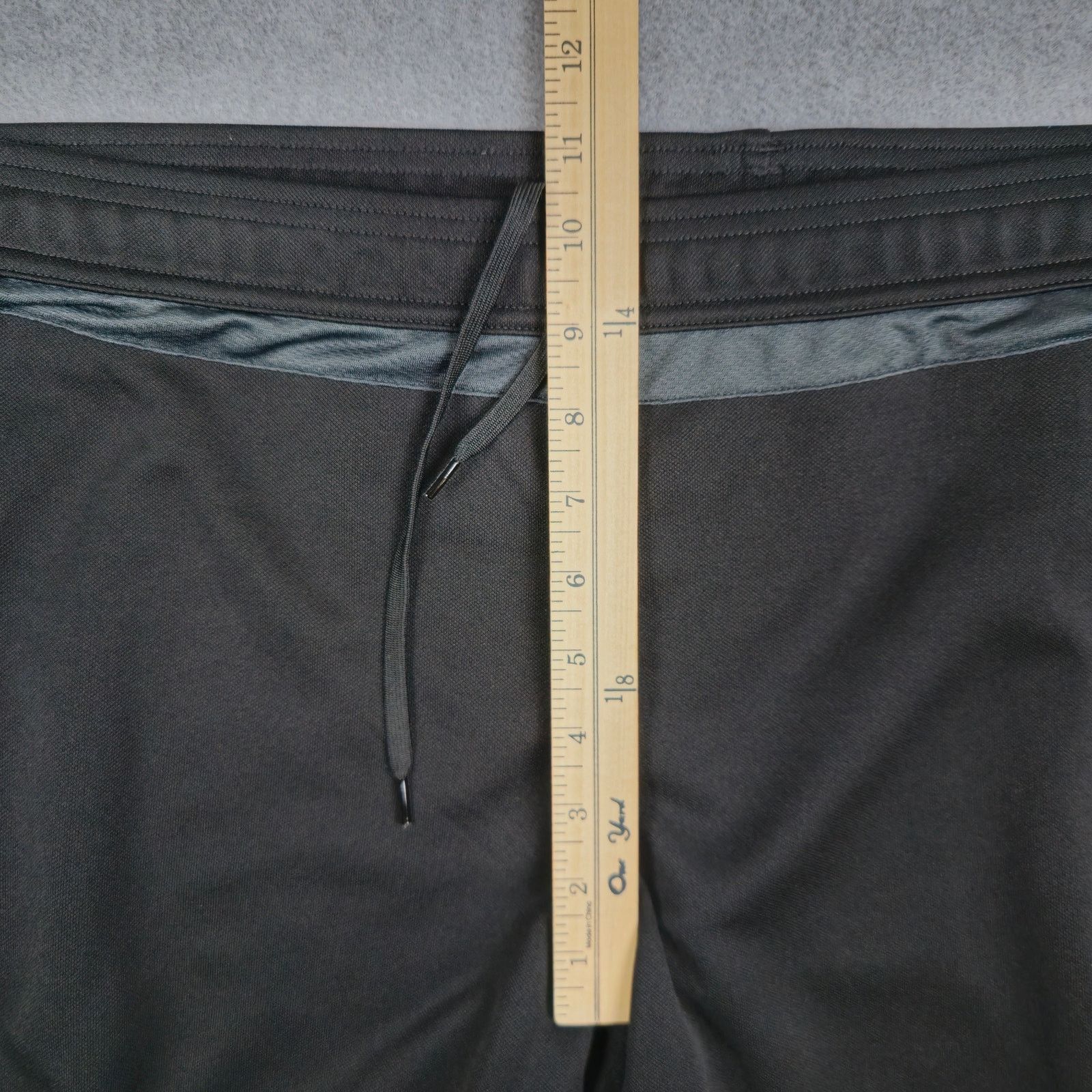 Adidas Adidas 2XL Black Track Pants Drawstring Zip Pockets & Ankles Size US 42 / EU 58 - 14 Thumbnail