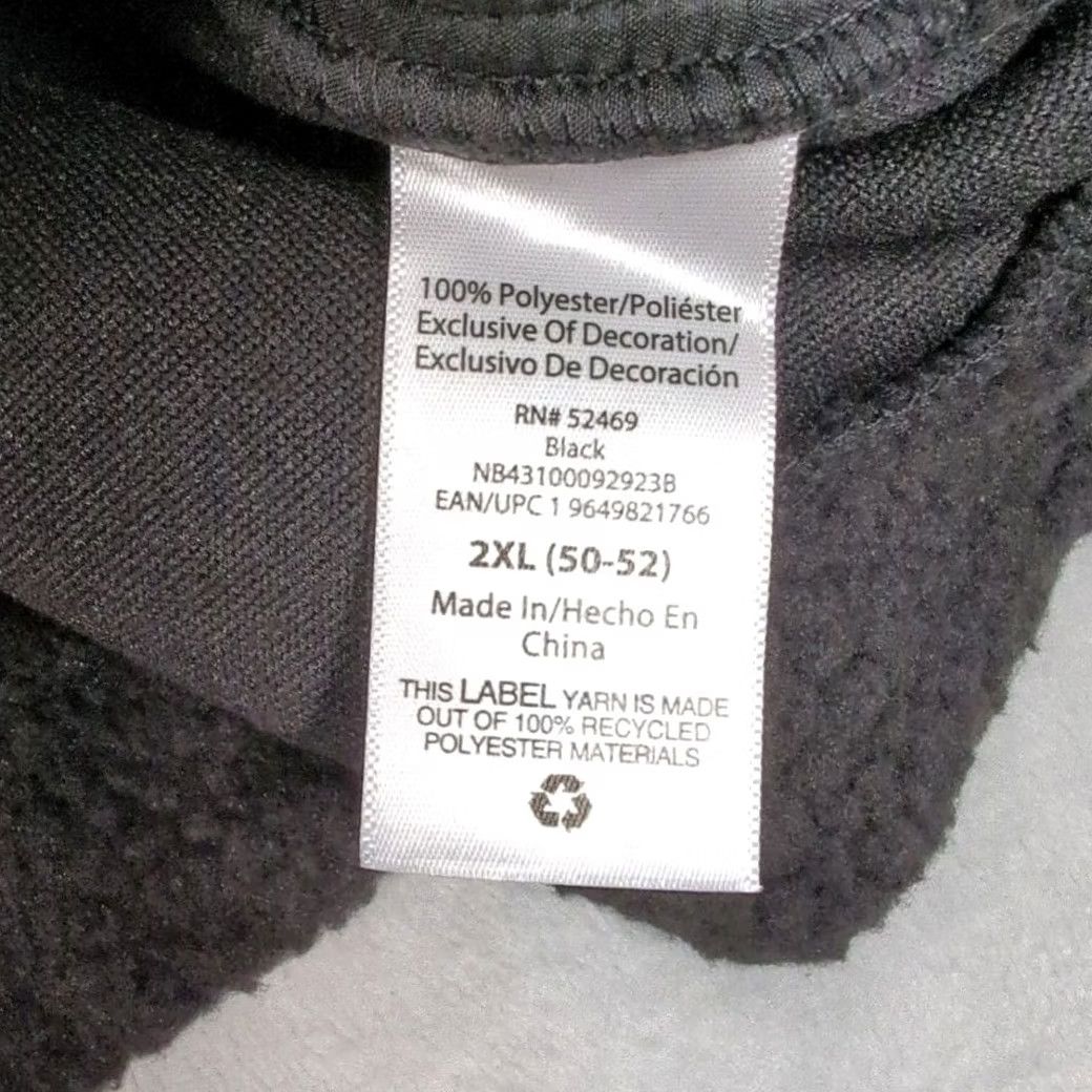 Vintage No Boundaries Jacket Mens 2XL Black Oversized Sherpa Full Zip NWT Size US XXL / EU 58 / 5 - 3 Thumbnail