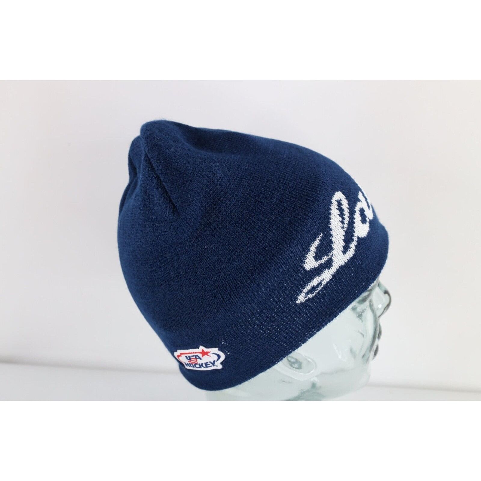 Vintage Vintage Labatt Blue Beer Team USA Hockey Knit Winter Hat Size ONE SIZE - 5 Thumbnail