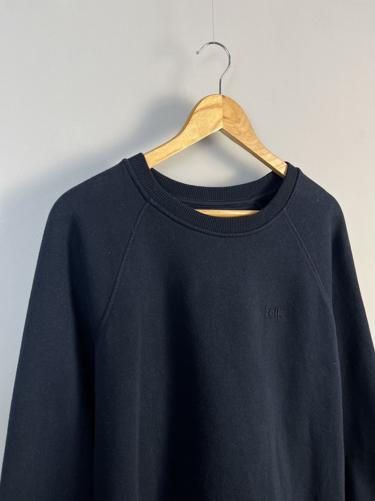 Folk Folk Basic Sand Cotton Basic Logo Sweatshirt Size US XL / EU 56 / 4 - 2 Thumbnail