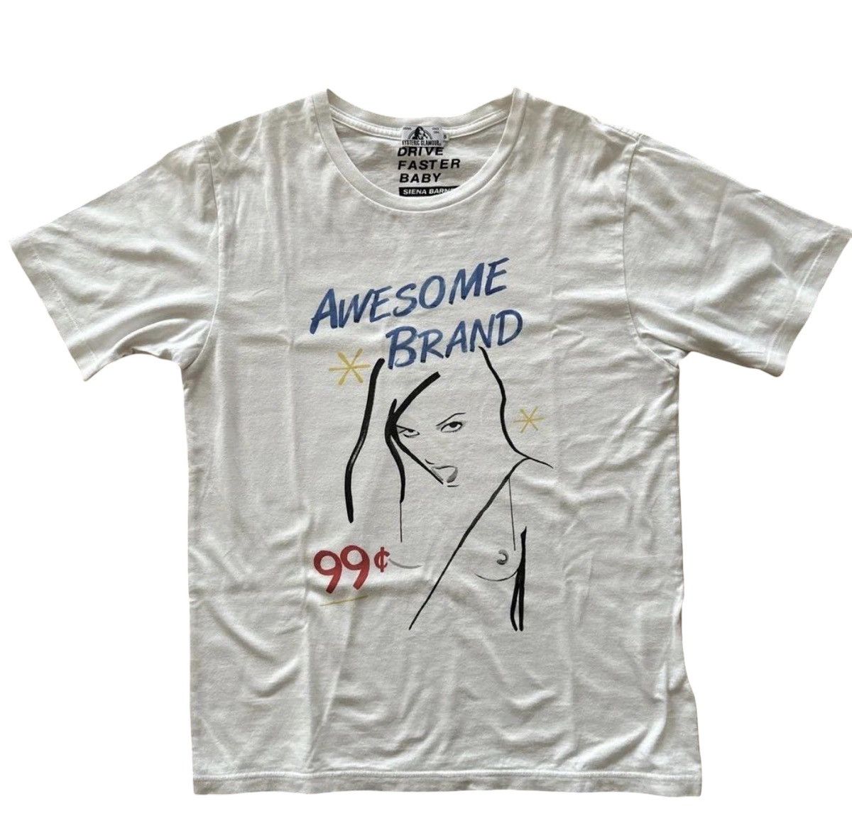 Hysteric Glamour Hysteric Glamour x Siena Barnes "Awesome Brand" Graphic Size US S / EU 44-46 / 1 - 1 Thumbnail