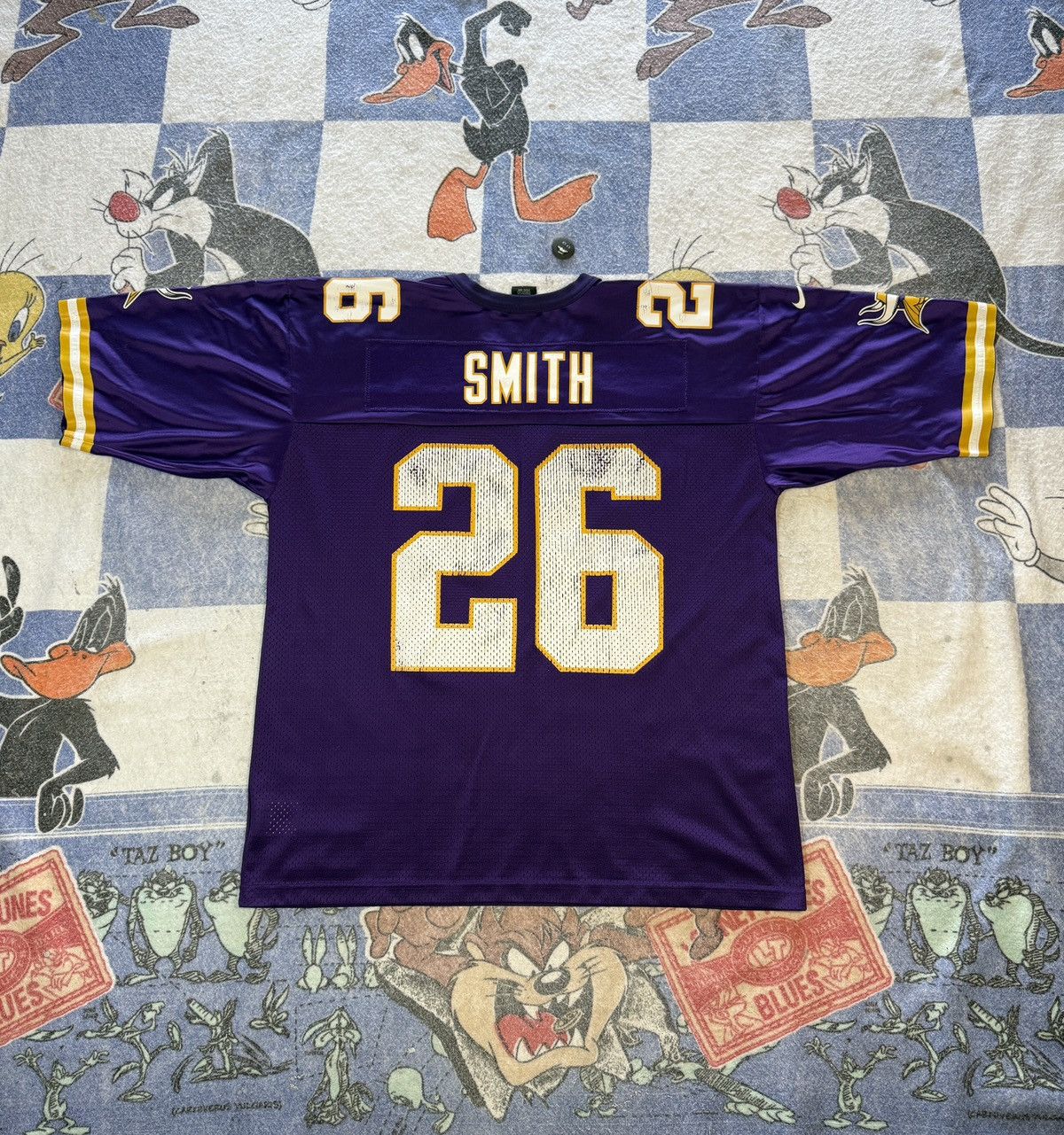 NFL Vintage minnesota vikings robert smith nike jersey Size US XL / EU 56 / 4 - 3 Thumbnail