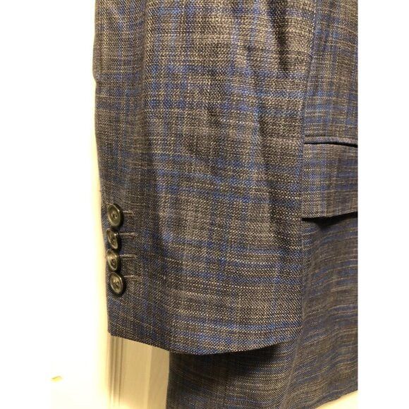 Canali Canali men's 85%wool 15%silk sport coat blazer EU58/US48 Size 48R - 4 Thumbnail