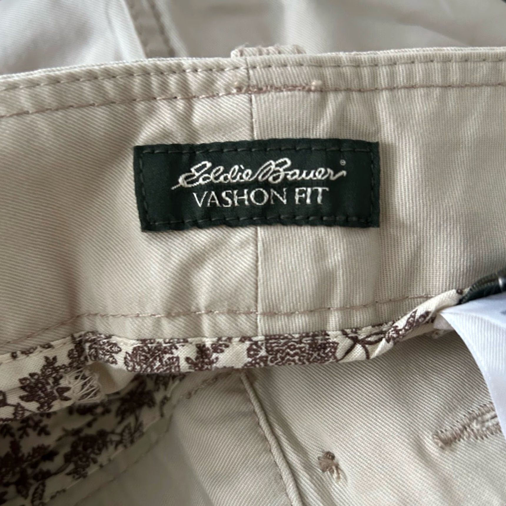Eddie Bauer Eddie Bauer Womens Pants Tan Vashon Fit Cotton Blend Stretch 8 Size 24" / US 00 / IT 34 - 4 Thumbnail