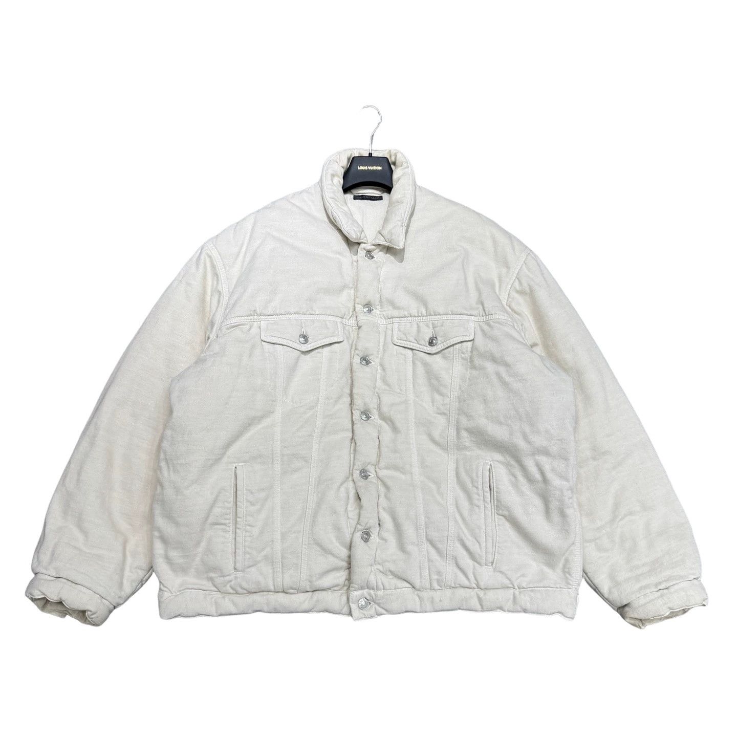 Balenciaga Balenciaga Distressed Denim Jacket Size 44 Size US S / EU 44-46 / 1 - 1 Thumbnail