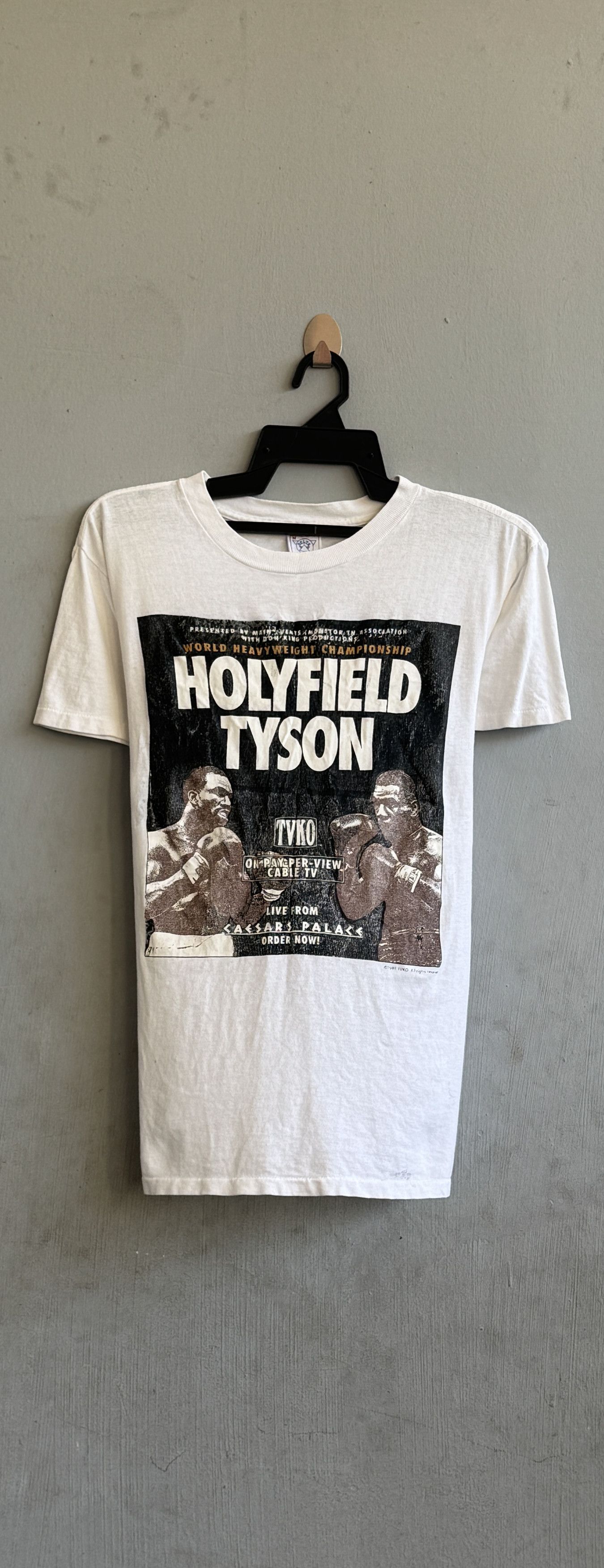 Vintage Mike Tyson VS Evander Holyfield Epic Vintage T-Shirt Size US M / EU 48-50 / 2 - 1 Thumbnail