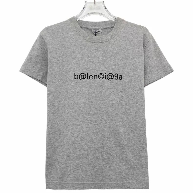 Balenciaga Balenciaga Logo Printed Round Neck Short Sleeve T-Shirt Size US S / EU 44-46 / 1 - 1 Thumbnail