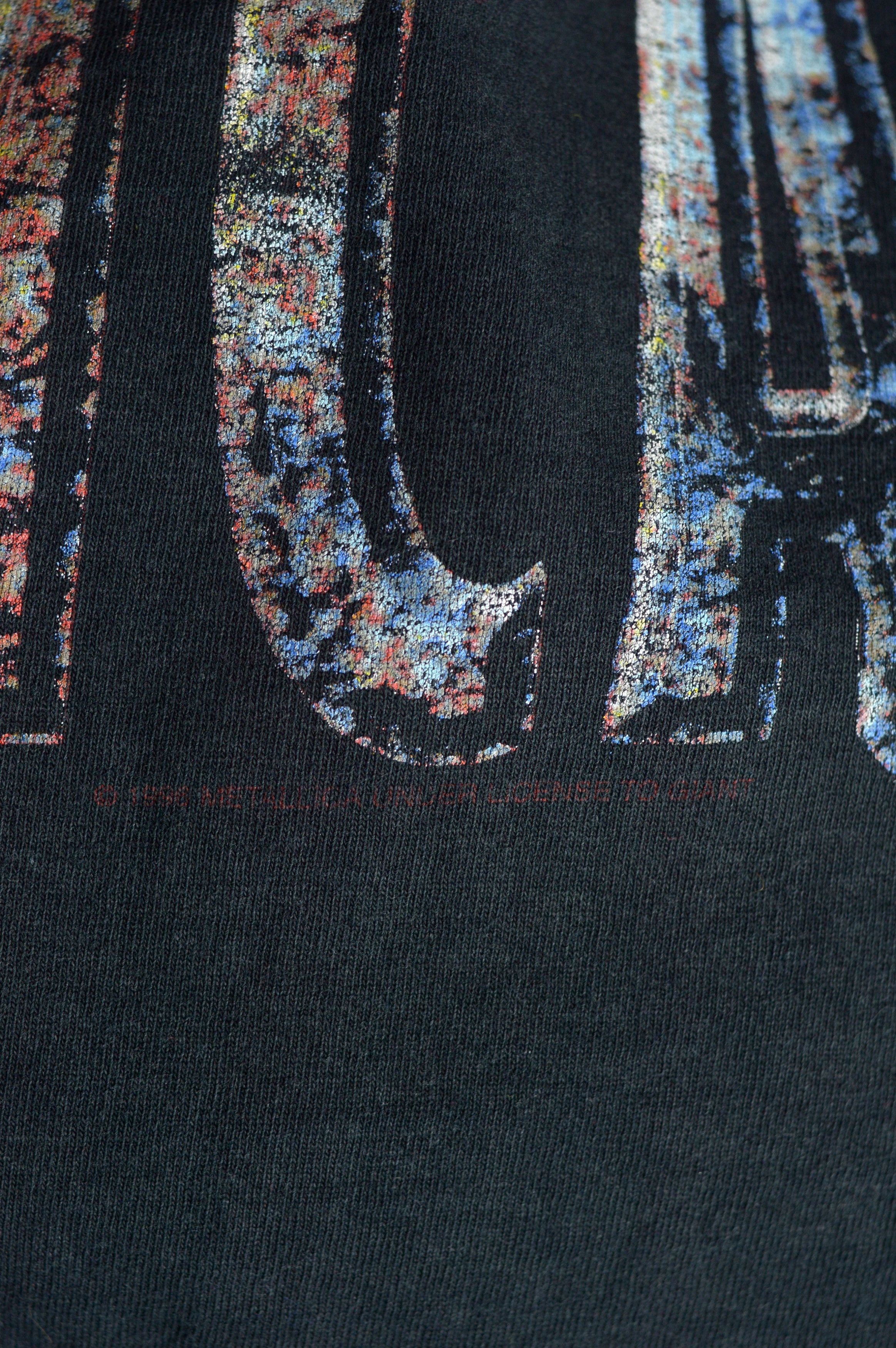 Metallica × Vintage Vintage Metallica 1996 t shirt Size US XL / EU 56 / 4 - 4 Thumbnail