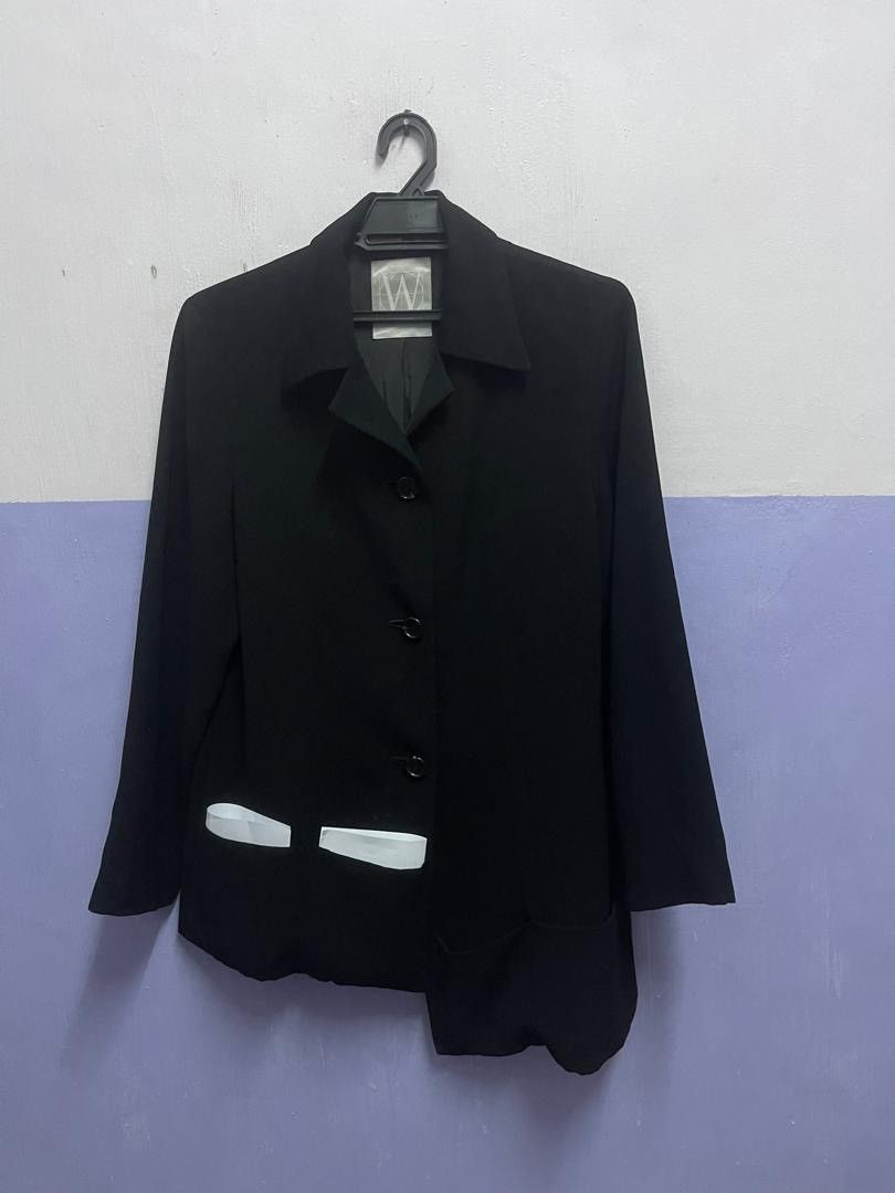 Yohji Yamamoto Yohji Yamamoto by Workshop Black Jacket Size US M / EU 48-50 / 2 - 5 Thumbnail