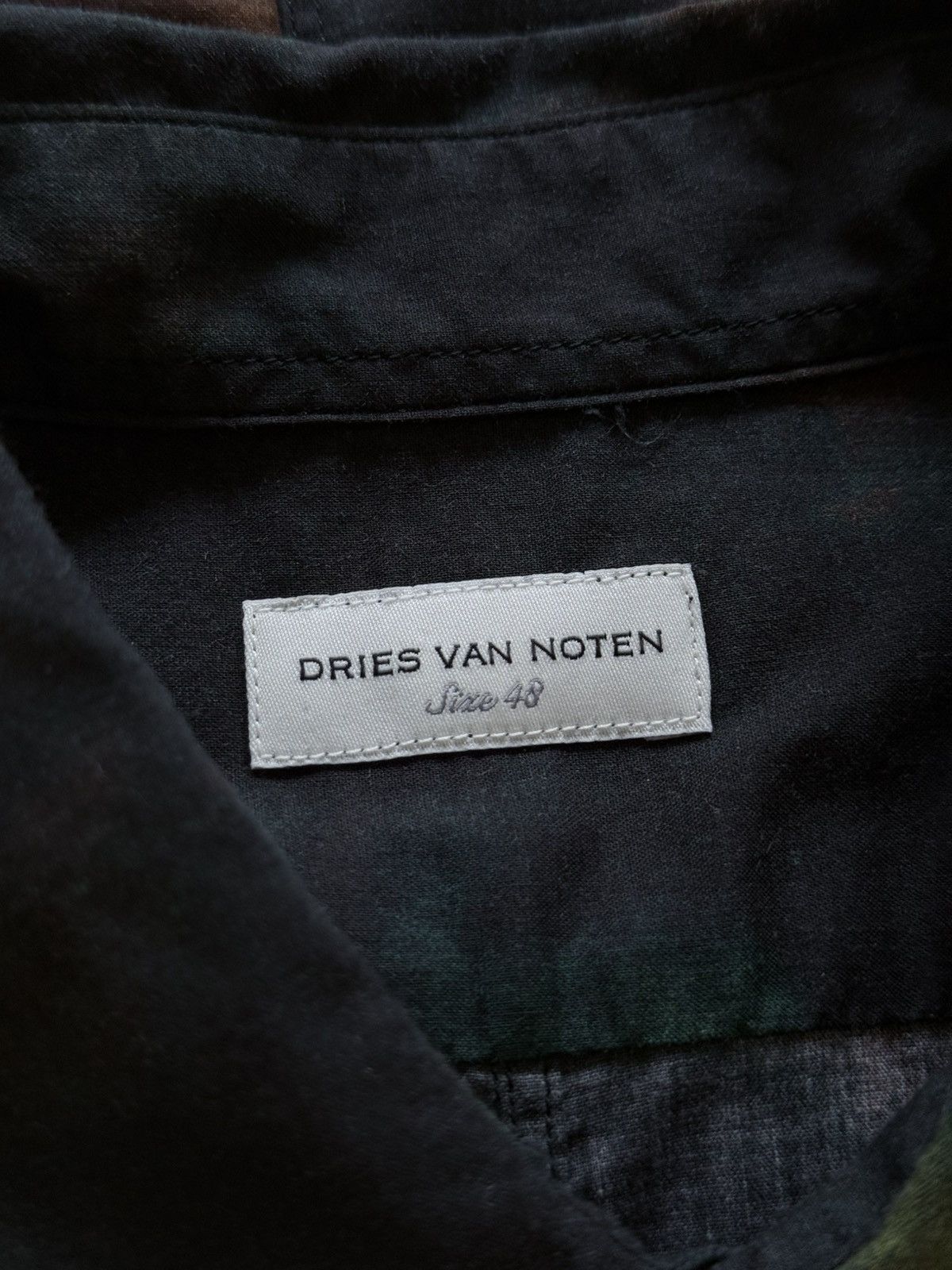 Dries Van Noten Dries Van Noten Dyed Button Up Shirt Size US M / EU 48-50 / 2 - 13 Thumbnail