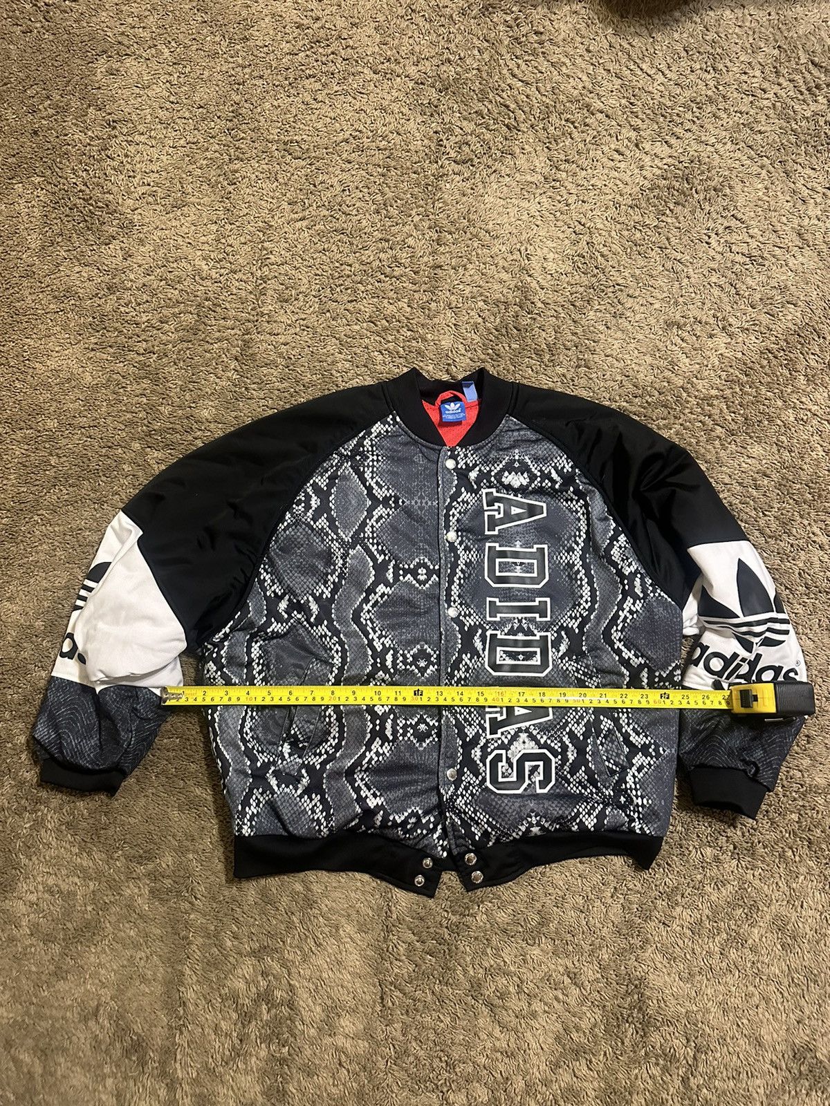 Adidas × Vintage Vintage Adidas woman’s Triple black jacket 00s size XL Size XL / US 12-14 / IT 48-50 - 4 Thumbnail