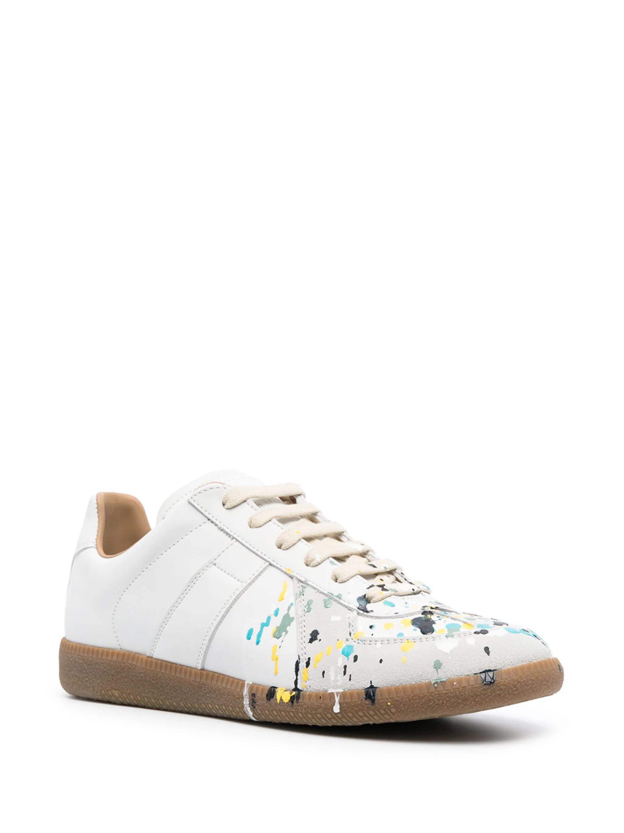 Maison Margiela o1w1db10725 Replica Low-Top Sneakers in White Size US 7 / IT 37 - 2 Thumbnail