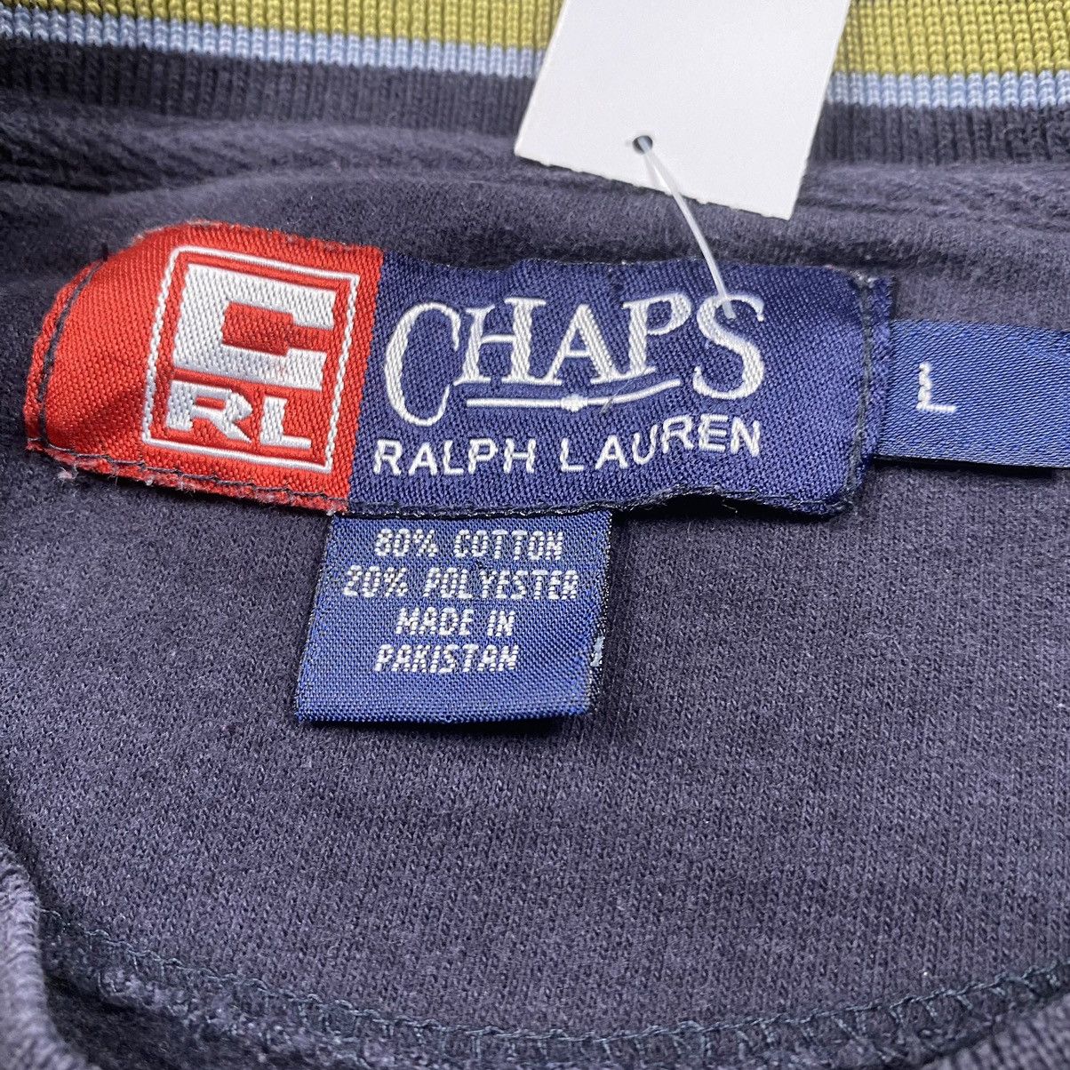 Chaps × Polo Ralph Lauren × Vintage y2k Chaps Ralph Lauren Boxy Crewneck Size US M / EU 48-50 / 2 - 6 Thumbnail