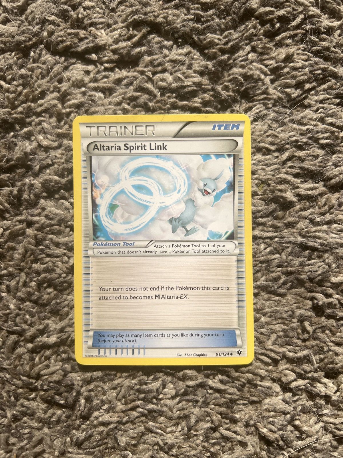 Hypebeast × Nintendo × Pokemon 2016 Pokémon Altaria Spirit Link Card Size ONE SIZE - 1 Thumbnail