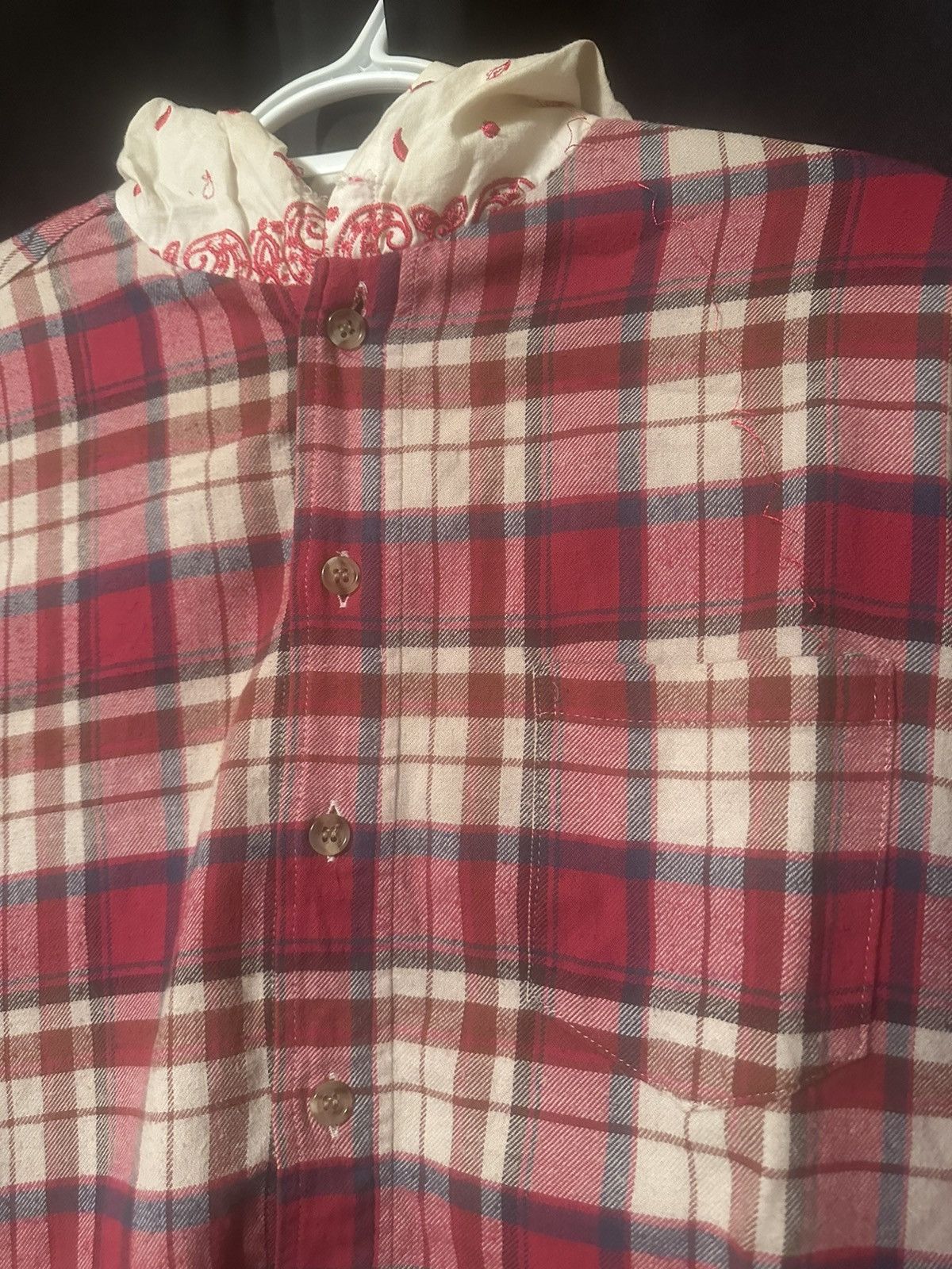 Emotionally Unavailable Paisley Hood Button up Flannel Size US L / EU 52-54 / 3 - 3 Thumbnail