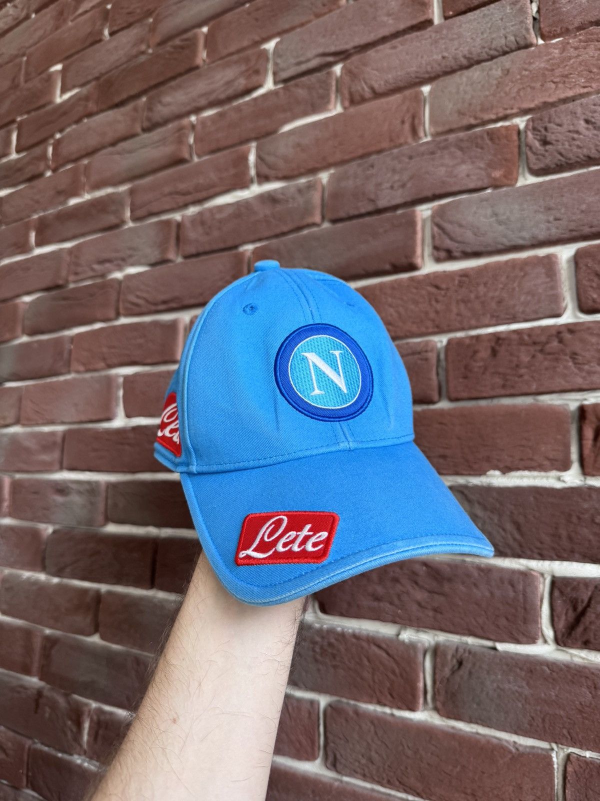 Kappa Rare Y2K Kappa NAPOLI Football Cap Hat Hype Soccer Size ONE SIZE - 1 Thumbnail