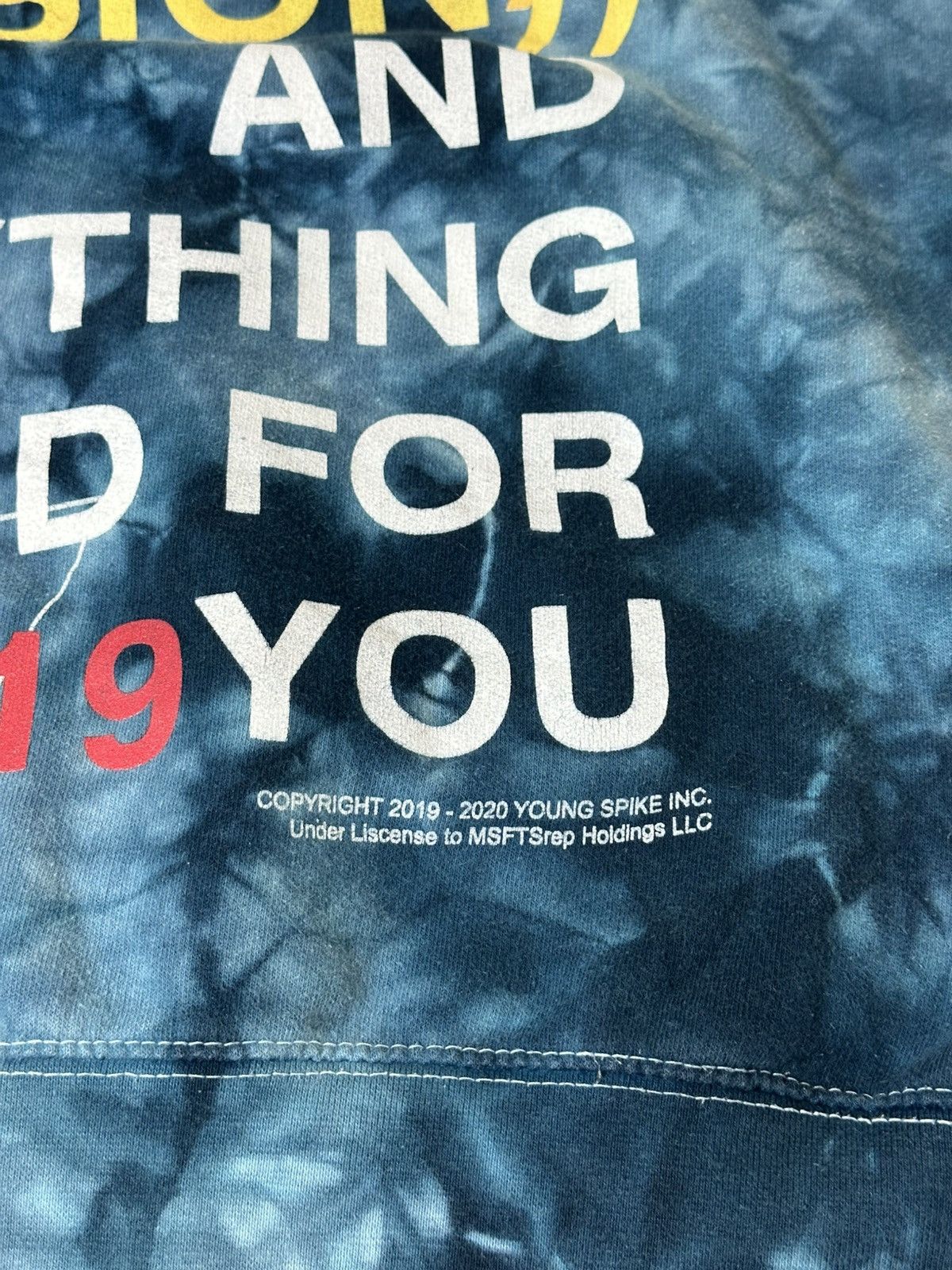 Msftsrep 🔥 MSFTSREP Jaden Smith Syre Vision Hoodie Tour Sweatshirt Size US M / EU 48-50 / 2 - 5 Thumbnail