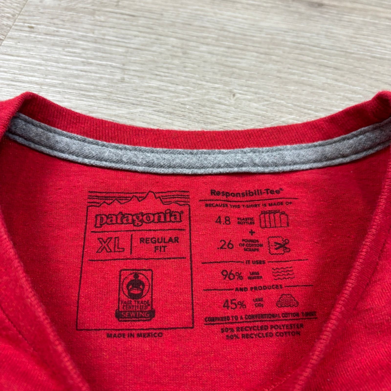 Patagonia Patagonia P-6 Logo Regular Fit Responsibili-tee Shirt XL Size US XL / EU 56 / 4 - 5 Thumbnail