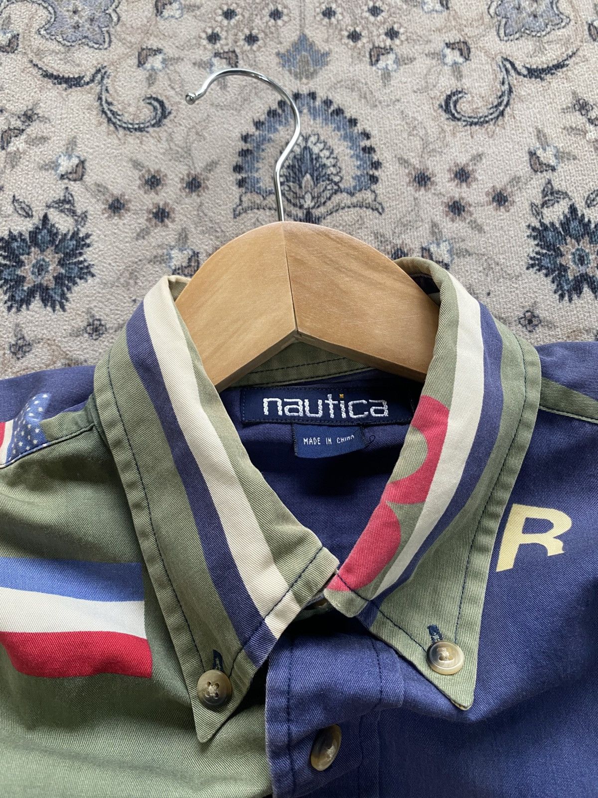 Polo Ralph Lauren RARE VINTAGE NAUTICA SAILOR USA UK FLAG 90s Size US S / EU 44-46 / 1 - 6 Thumbnail