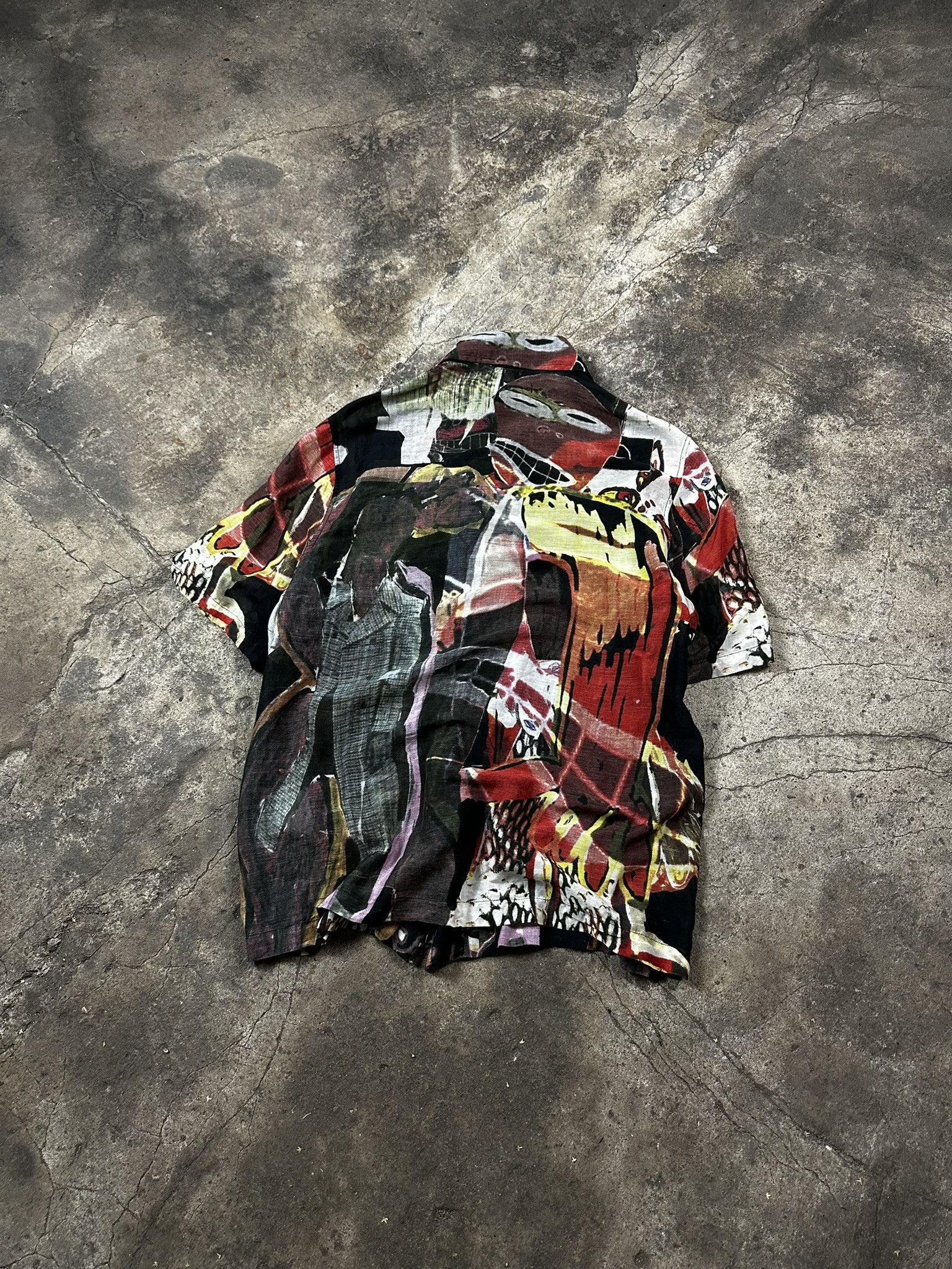 Our Legacy Our Legacy Abstract Square Short Sleeve Shirt Size US M / EU 48-50 / 2 - 3 Thumbnail