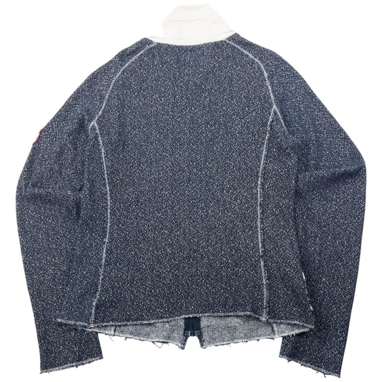 Other Vintage 2000s Armani Jeans Zip Up Hemp Jumper Womnes Size L Size US L / EU 52-54 / 3 - 2 Thumbnail