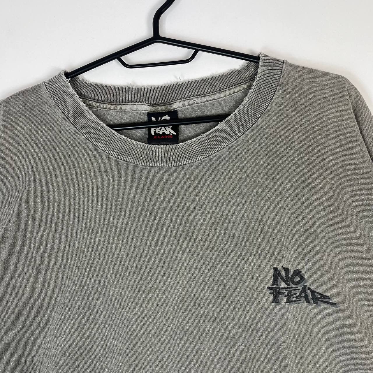 No Fear No Fear Vintage Graphic T Shirt Made In Usa Cotton Size XL Size US XL / EU 56 / 4 - 8 Thumbnail
