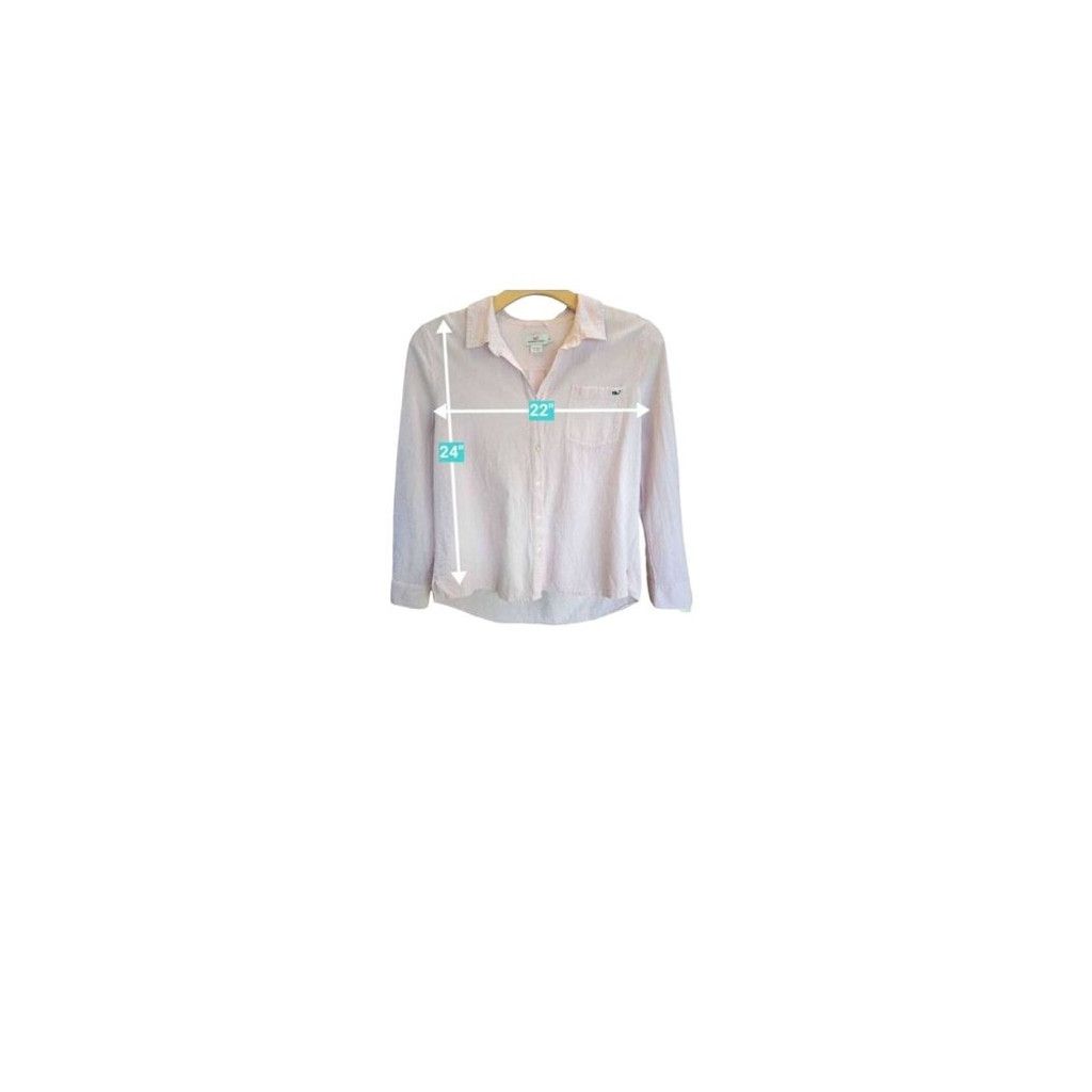 Vineyard Vines Vineyard Vines Size 16 Light Pink Long Sleeve Button Down Size XXL / US 16-18 / IT 52-54 - 6 Thumbnail