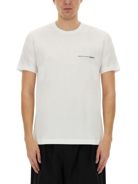 Comme des Garcons COMME DES GARCONS Men T-Shirts FO T026 3 White Size US XS / EU 42 / 0 - 1 Thumbnail