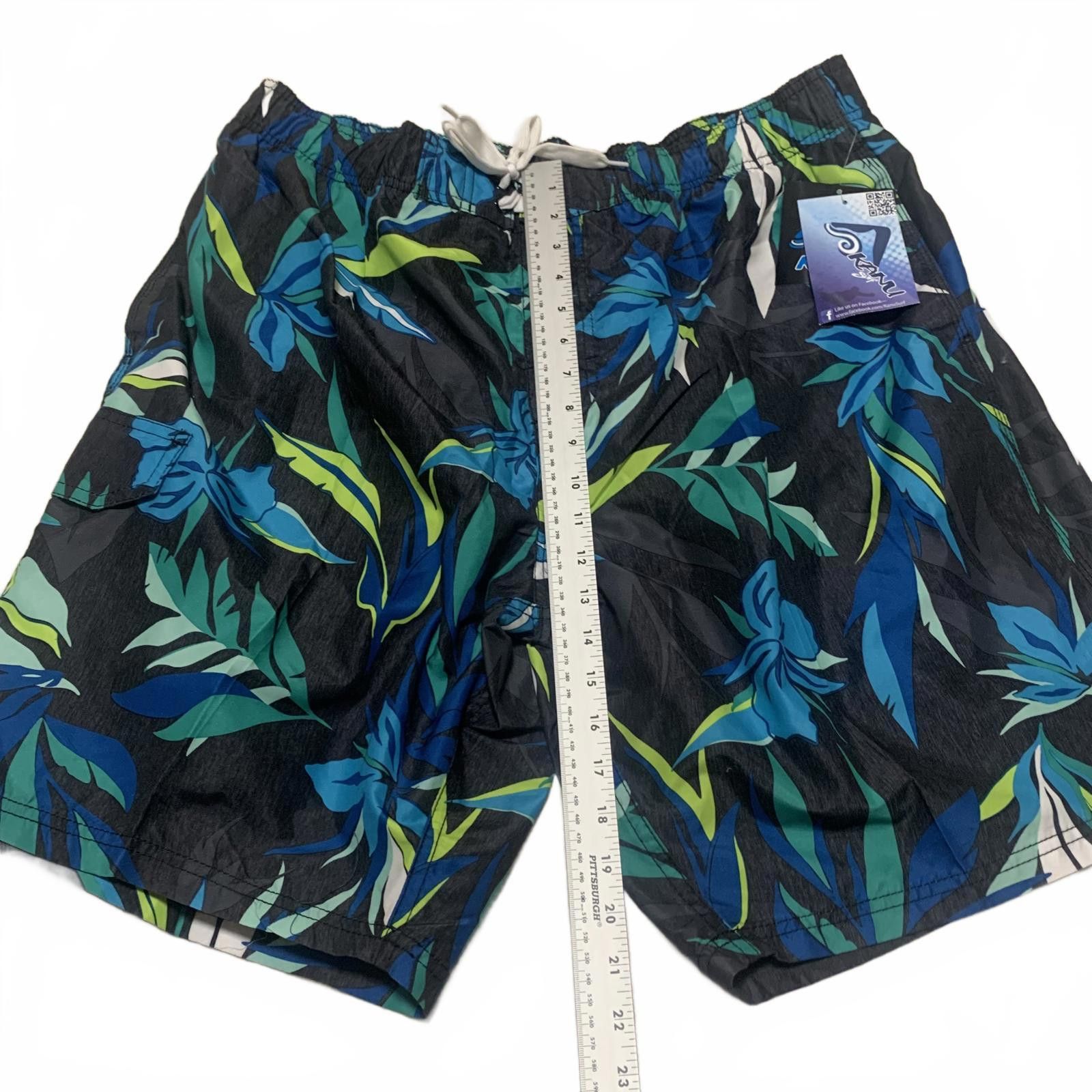 Other Kanu Surf Men's XXL Swim Trunks Blue Green Leaf Size US 40 / EU 56 - 7 Thumbnail