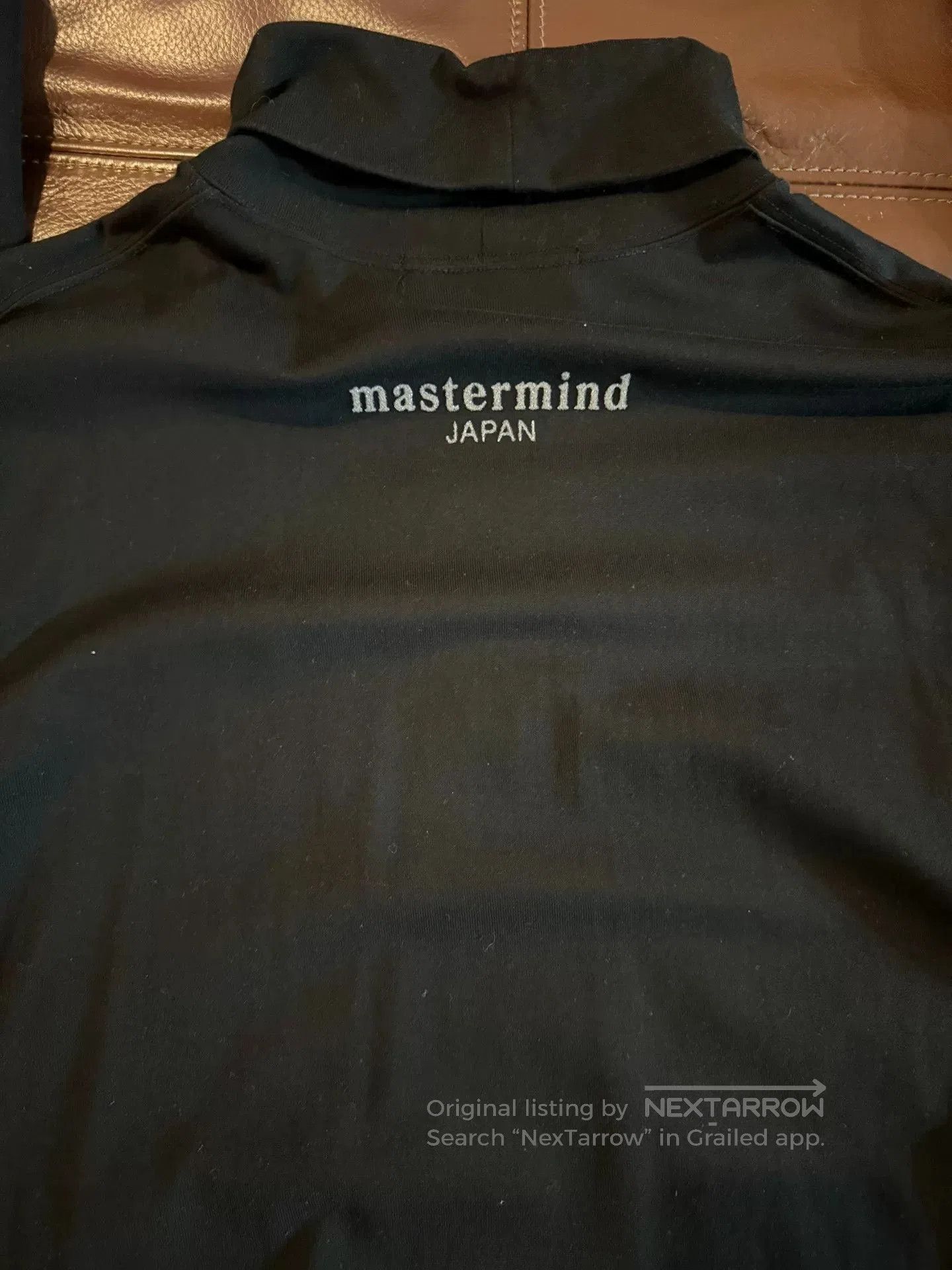 Mastermind Japan black high-neck long sleeve t-shirt. Size US S / EU 44-46 / 1 - 3 Thumbnail