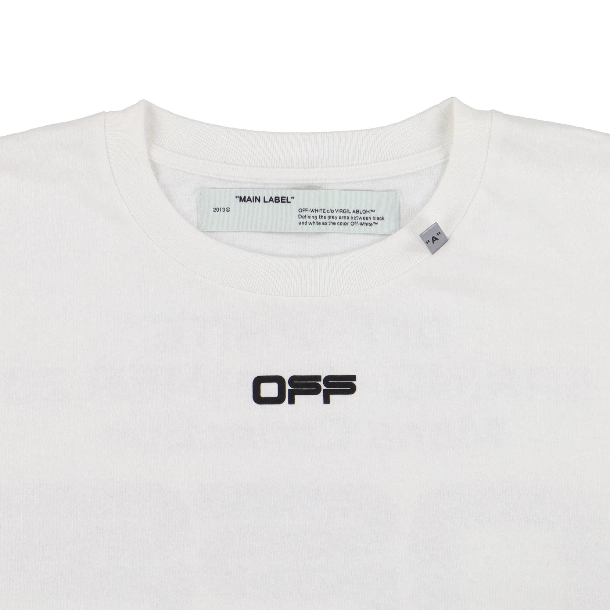 Off-White White Wavy Line Logo Oversized Double Layer T-Shirt Size US M / EU 48-50 / 2 - 6 Thumbnail
