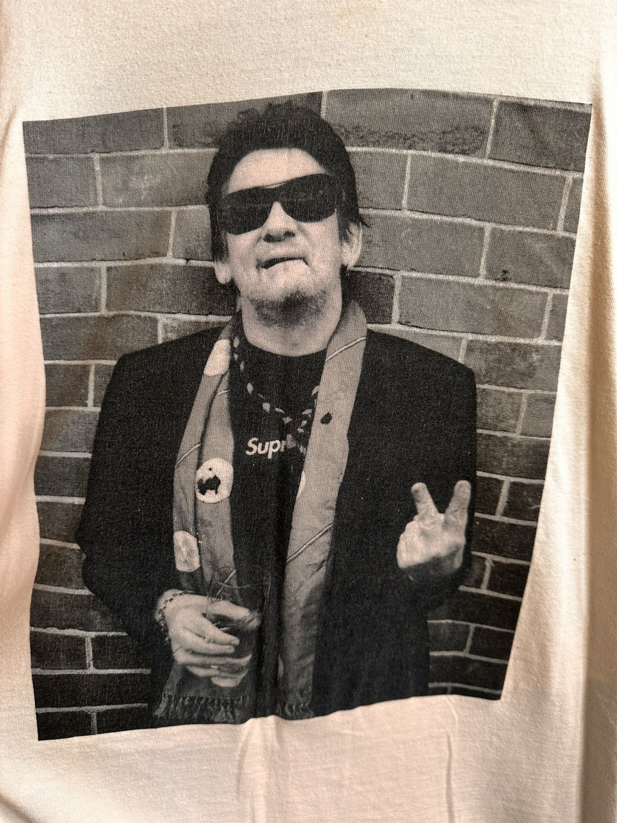 Supreme Supreme Shane MacGowan T white Size US M / EU 48-50 / 2 - 2 Thumbnail
