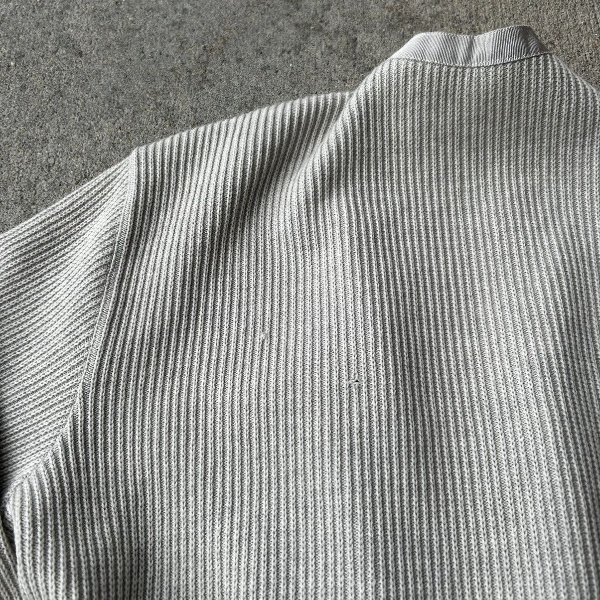 Salvatore Ferragamo × Vintage Vintage 90s Salvatore Ferragamo gray 100% wool sweater. Size US S / EU 44-46 / 1 - 6 Thumbnail