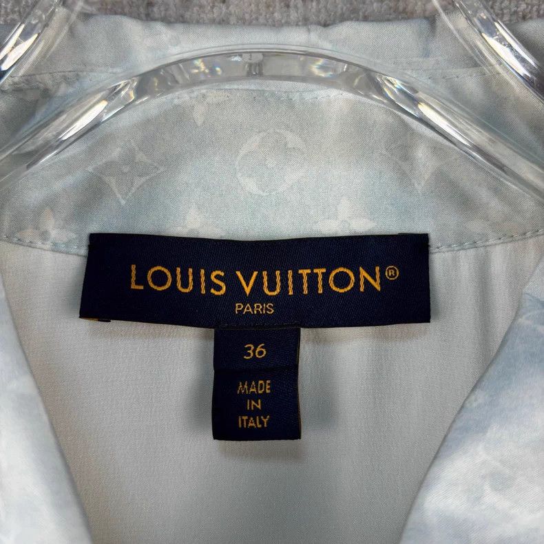 Louis Vuitton Louis Vuitton Ink smudged dark print full print jacket Size XS / US 0-2 / IT 36-38 - 4 Thumbnail