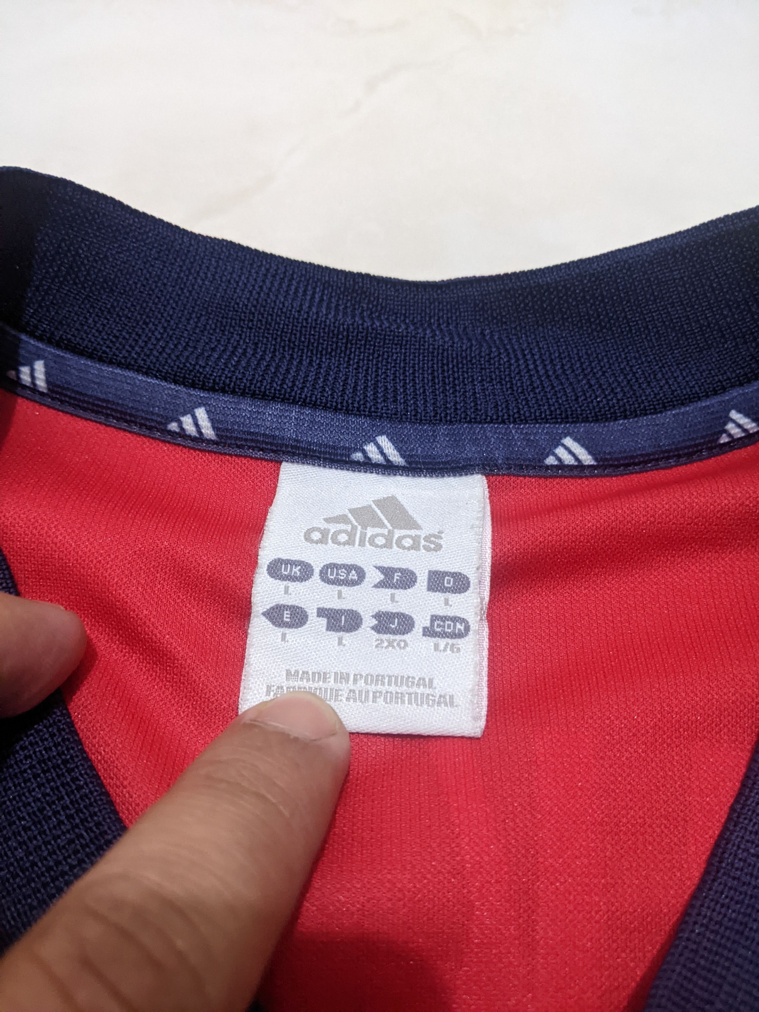Adidas Bayer Munchen 2002-03 home makay Jersey football shirt Size US L / EU 52-54 / 3 - 12 Thumbnail