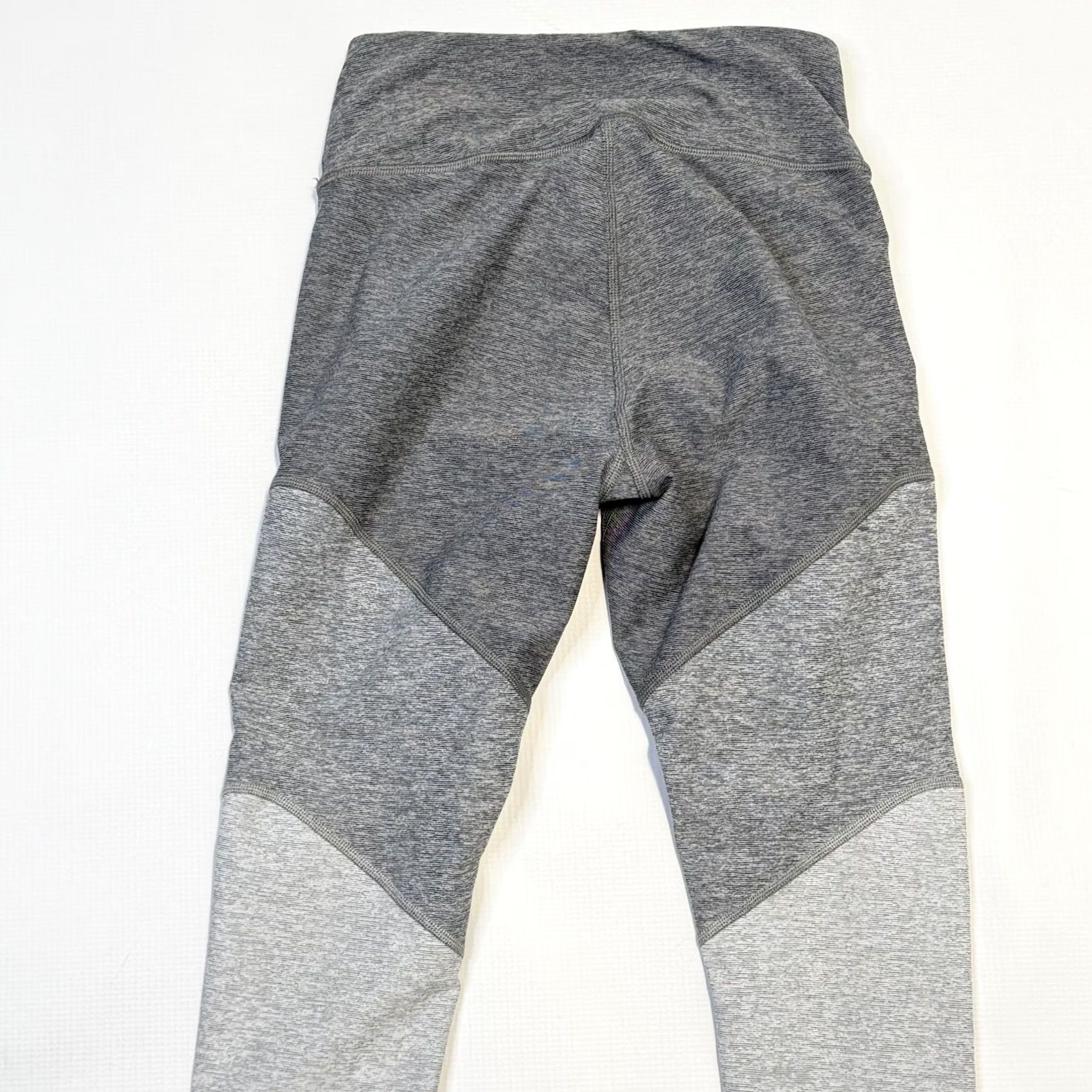 Outdoor Voices Outdoor Voices Leggings Womens XS Gray Colorblock High Rise Yoga Full Length Size 26" / US 2 / IT 38 - 4 Thumbnail