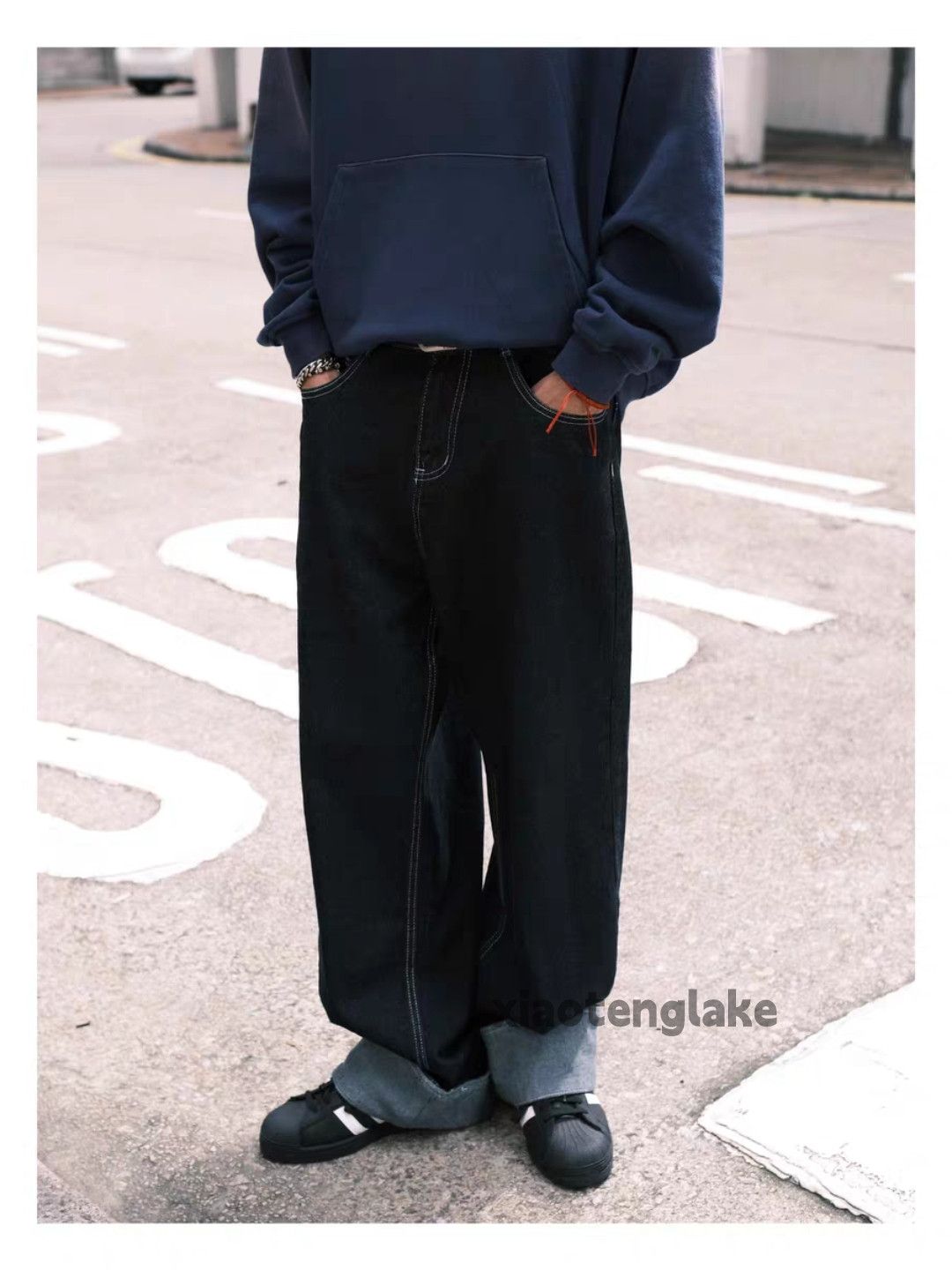 Designer × Jean × Vintage utility skate hiphop loose baggy yuppie jeans Size US 32 / EU 48 - 7 Thumbnail
