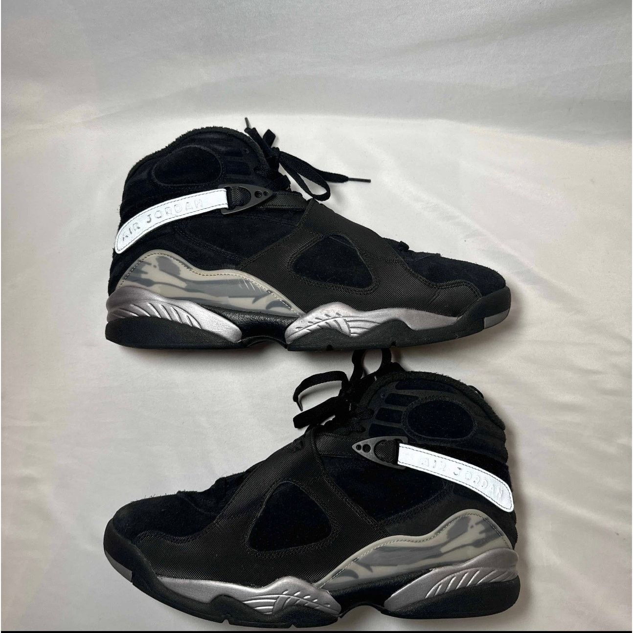 Jordan Brand × Nike Size 11.5 Air Jordan 8 Retro Winterized Gunsmoke Men's Shoes Size US 11.5 / EU 44-45 - 2 Thumbnail
