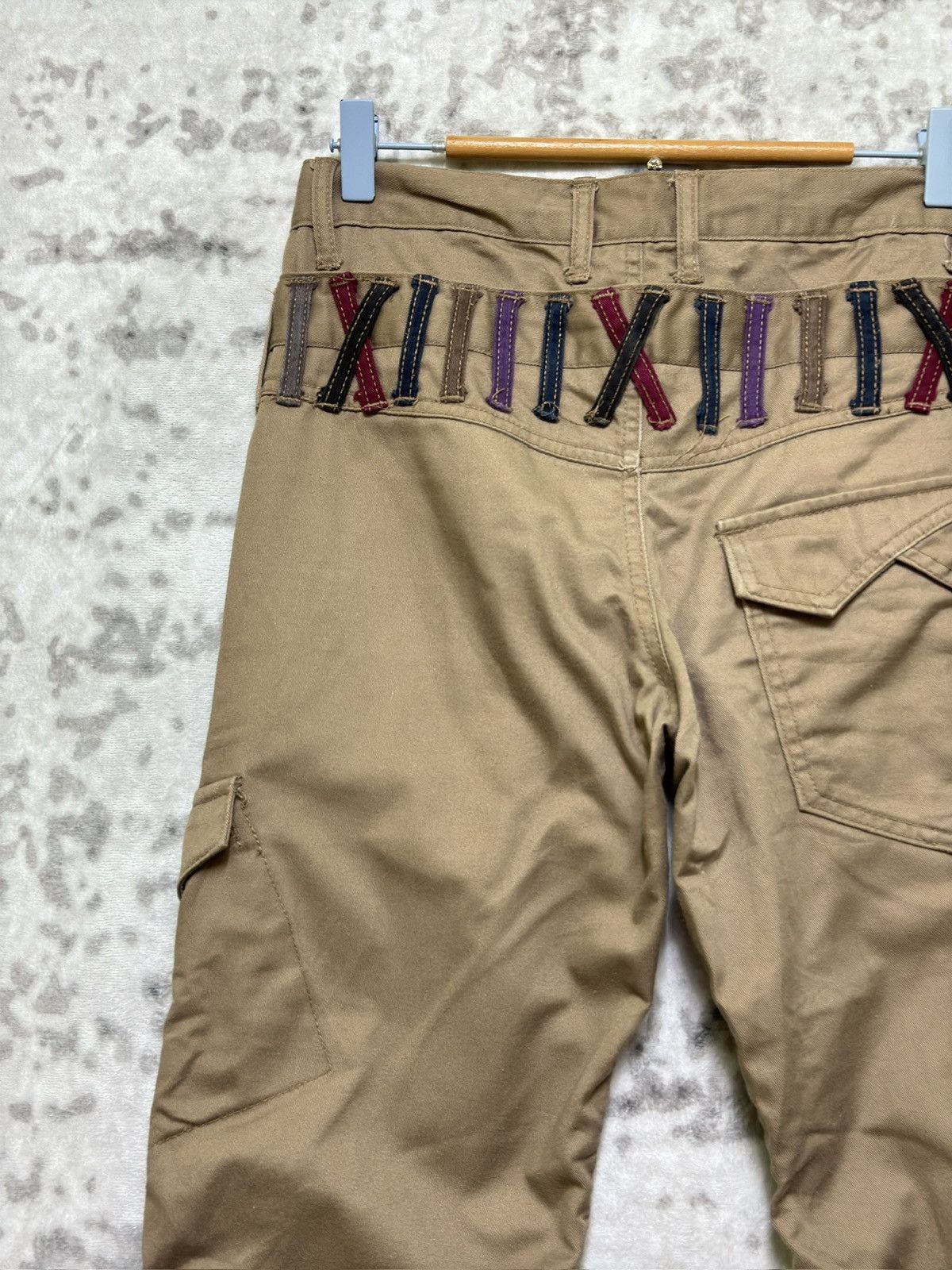 Japanese Brand Roushatte Y2K MultiPocket Double Waist Springleg Stacked Size US 28 / EU 44 - 9 Thumbnail