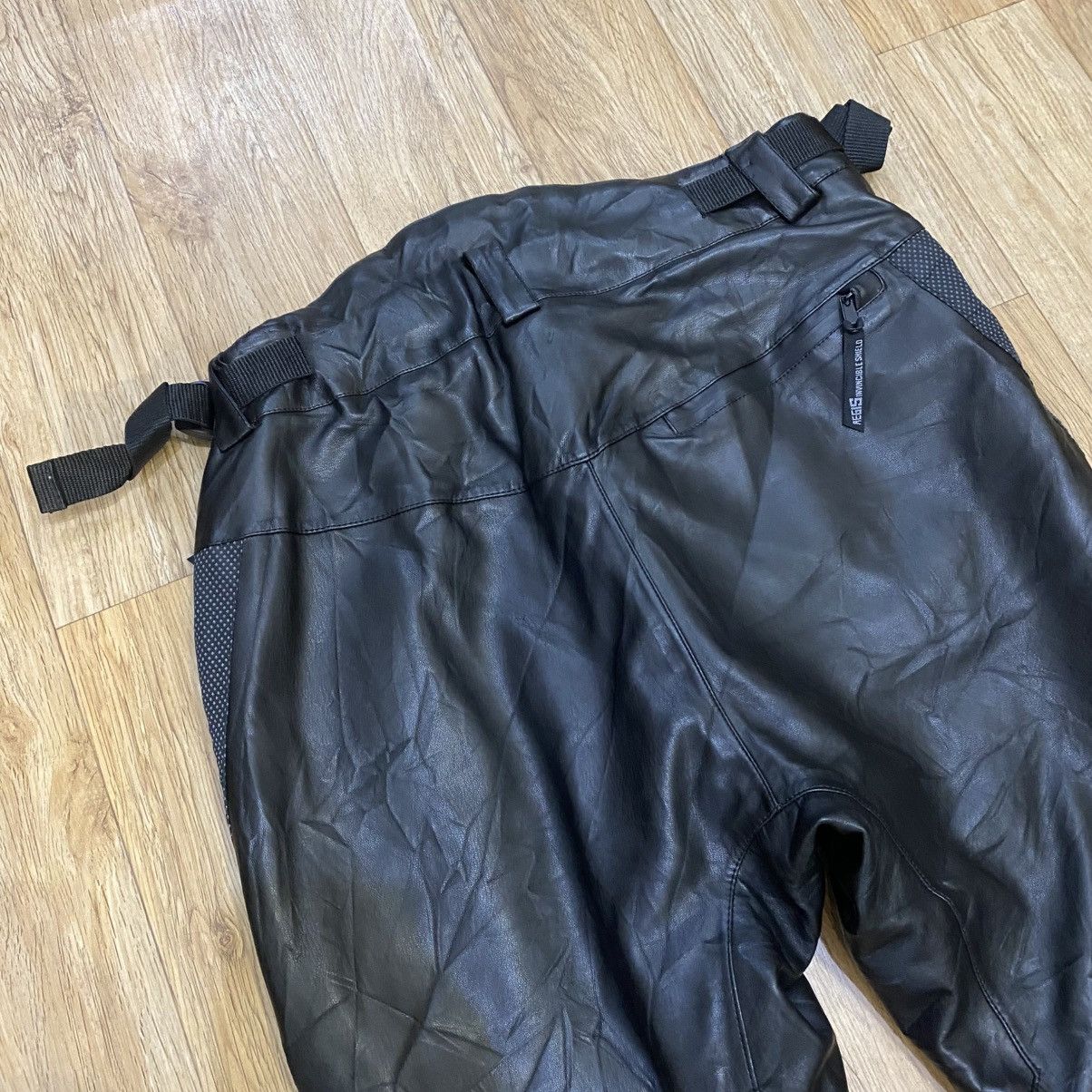 Tornado Mart Aegis Invincible Shield Rick Owen Style Leather Pants Size US 30 / EU 46 - 7 Thumbnail
