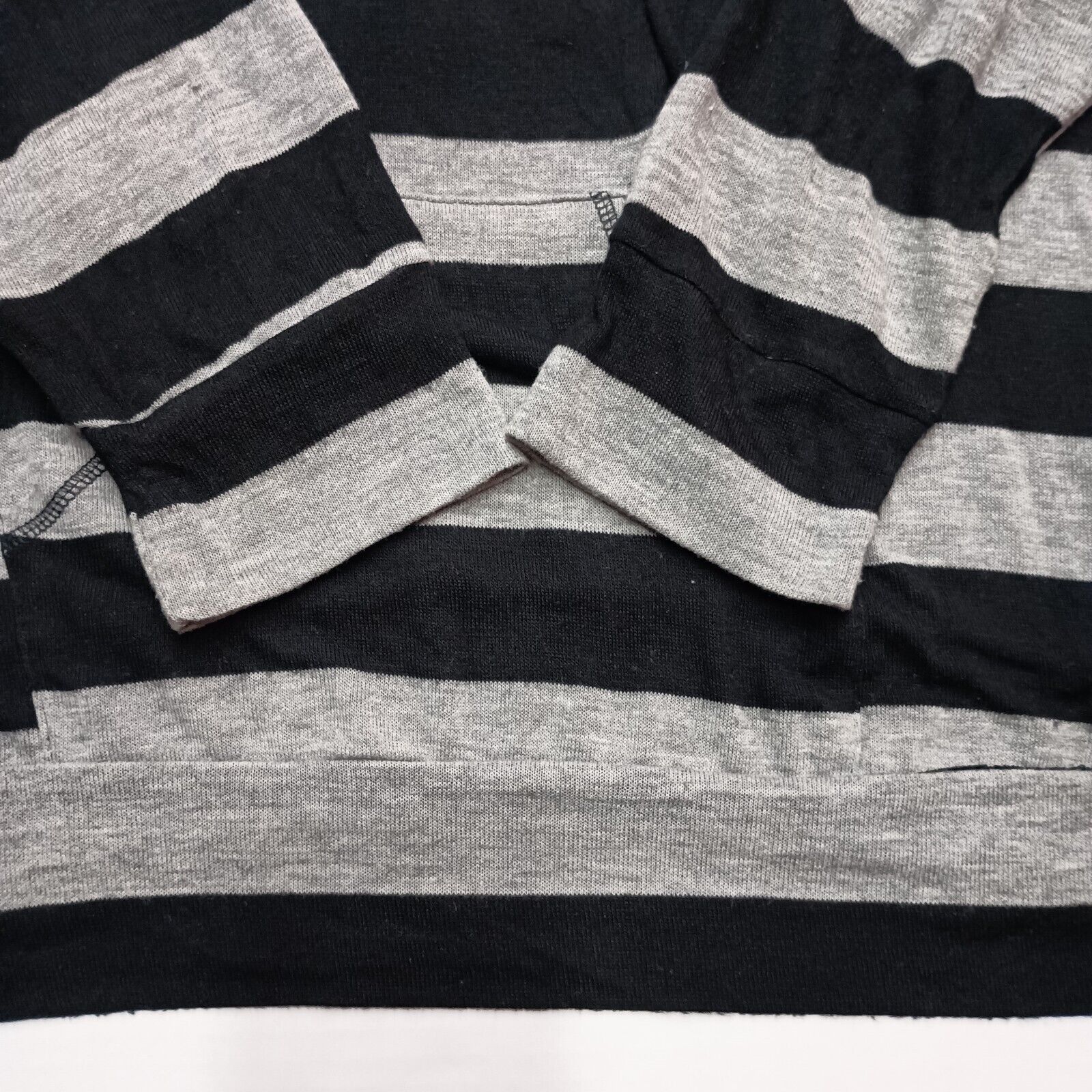 & Other Stories La vie 89 Relax Sweater Hoodie 1X Plus Size Black Gray Soft Size XL / US 12-14 / IT 48-50 - 3 Thumbnail