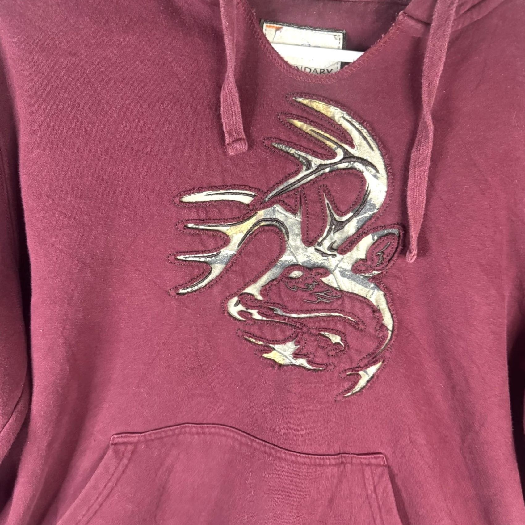 Vintage Legendary Whitetails Hoodie Mens Large Red Camo Antler Fleece Pullover Hunting Size US L / EU 52-54 / 3 - 6 Thumbnail