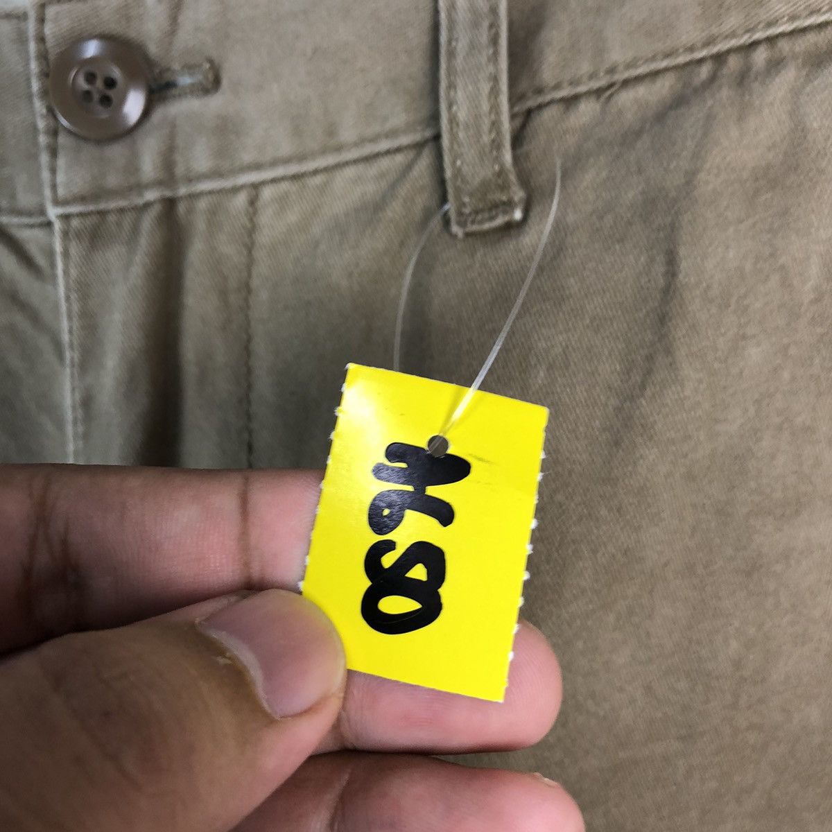 Japanese Brand Red Skins Brown utility Cargo Multipocket Pants #A650 Size US 31 - 14 Thumbnail