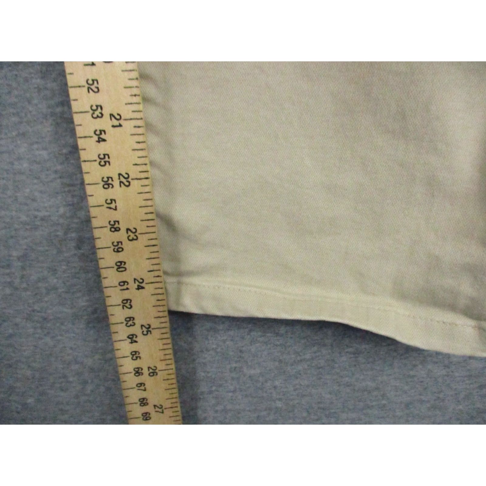 Gap VINTAGE Gap 1969 Pants Mens 30x30 Khaki Tan Chino Slim Fit Straight Leg 100% Cotton Logo Size US 30 / EU 46 - 6 Thumbnail