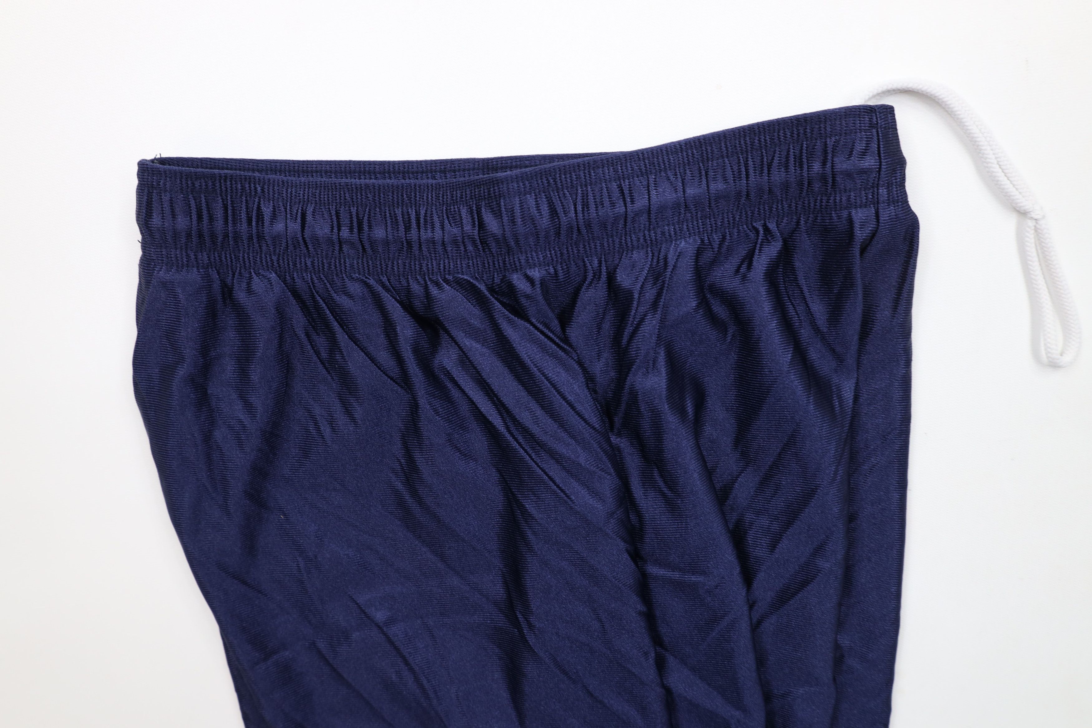 Vintage Vintage 90s Wilson Nylon Basketball Shorts Navy Blue USA Size US 34 / EU 50 - 8 Thumbnail