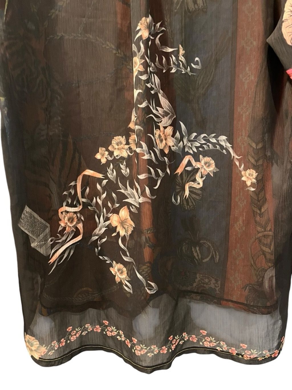 Desigual Desigual Patchwork Button Down Shirt Tiger Horse Size Med Size M / US 6-8 / IT 42-44 - 9 Thumbnail