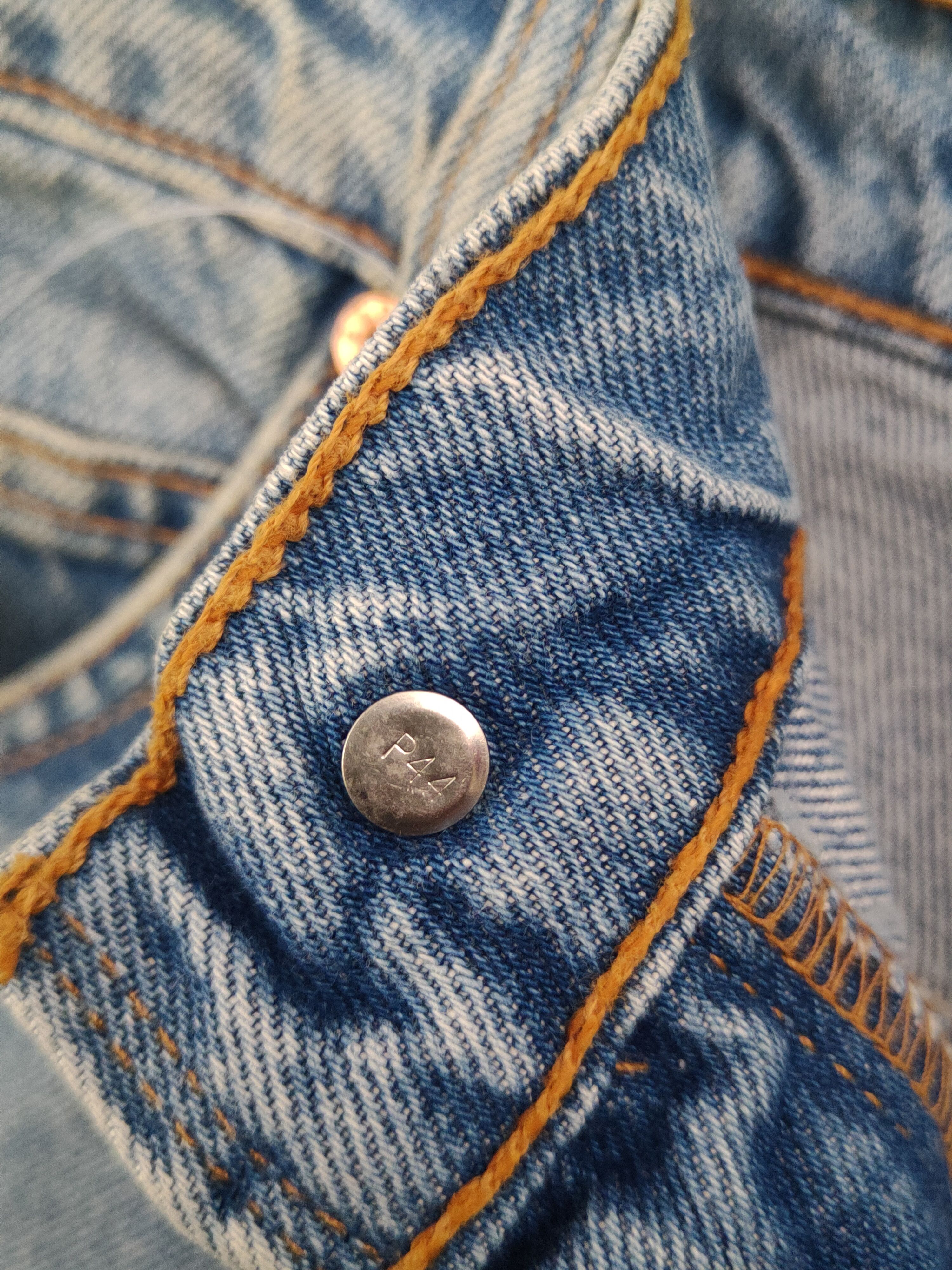 Levi's 607 Levi's Orange tab Blue Distressed Ripped Jeans #S2827 Size US 32 / EU 48 - 16 Thumbnail