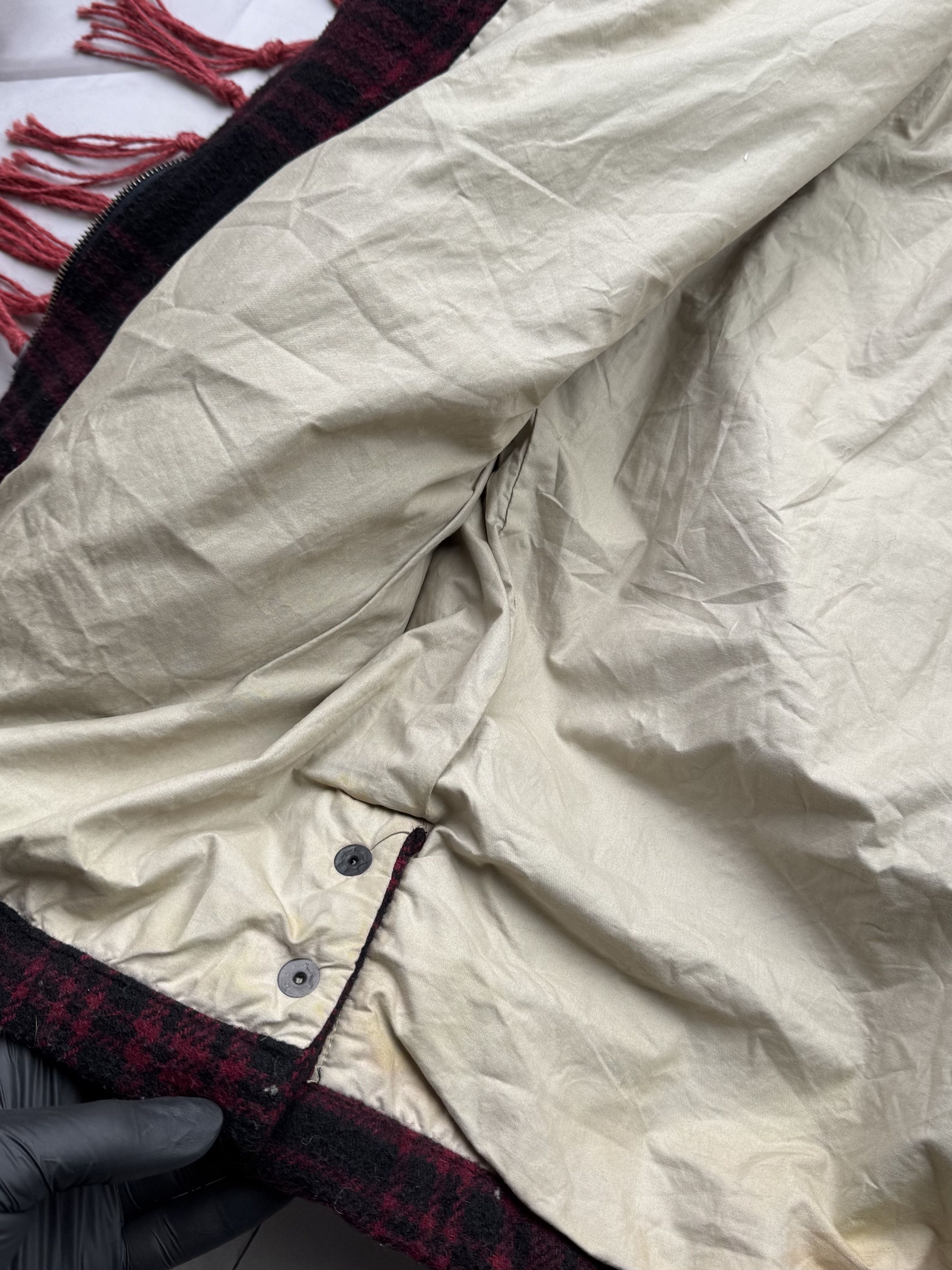 Vintage Vintage 80s Wool Oversized Bomber Jacket Size US M / EU 48-50 / 2 - 10 Thumbnail