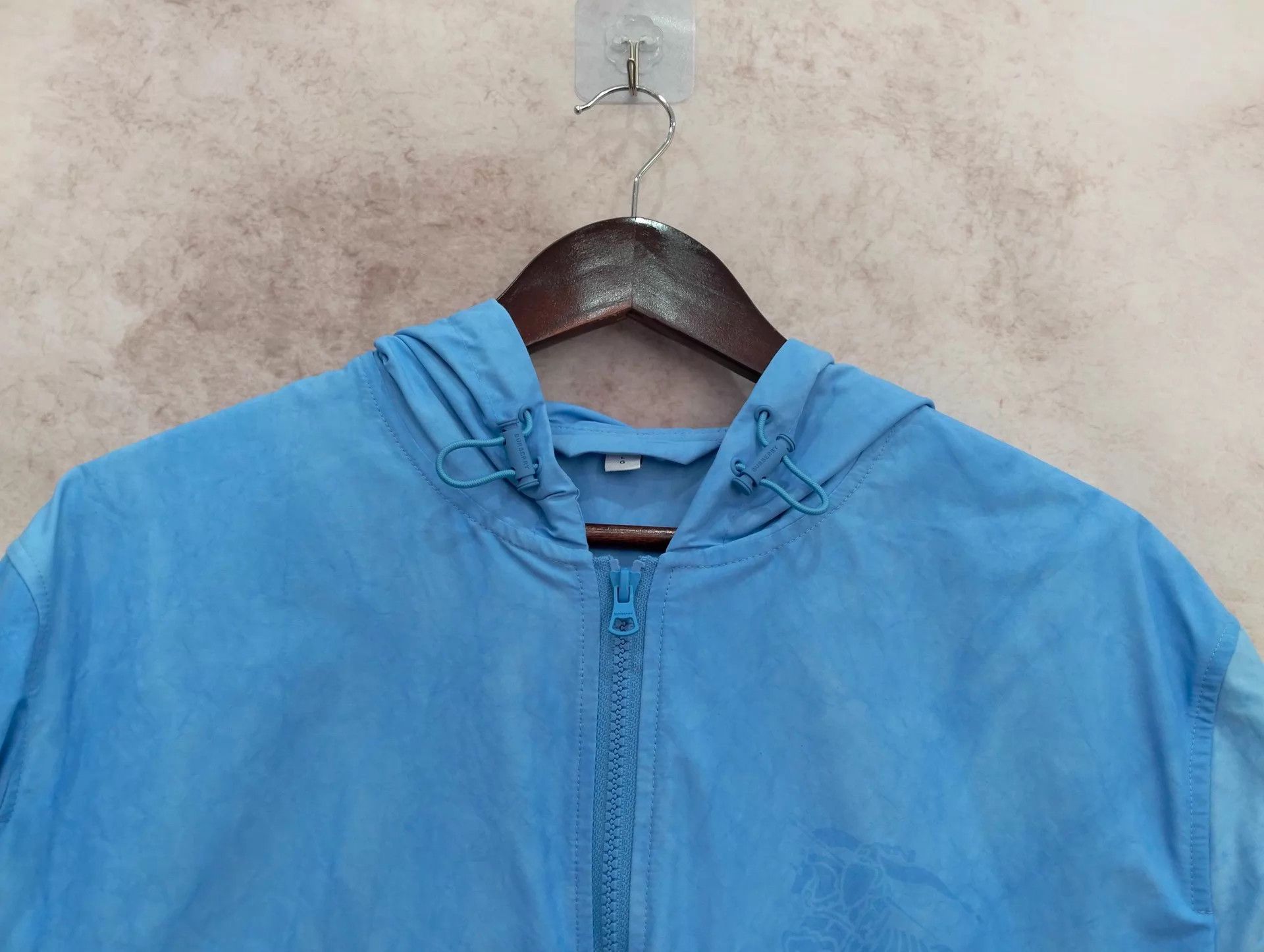 Burberry Burberry Pattern Print Hooded Zip-Up Jacket L Size US L / EU 52-54 / 3 - 3 Thumbnail